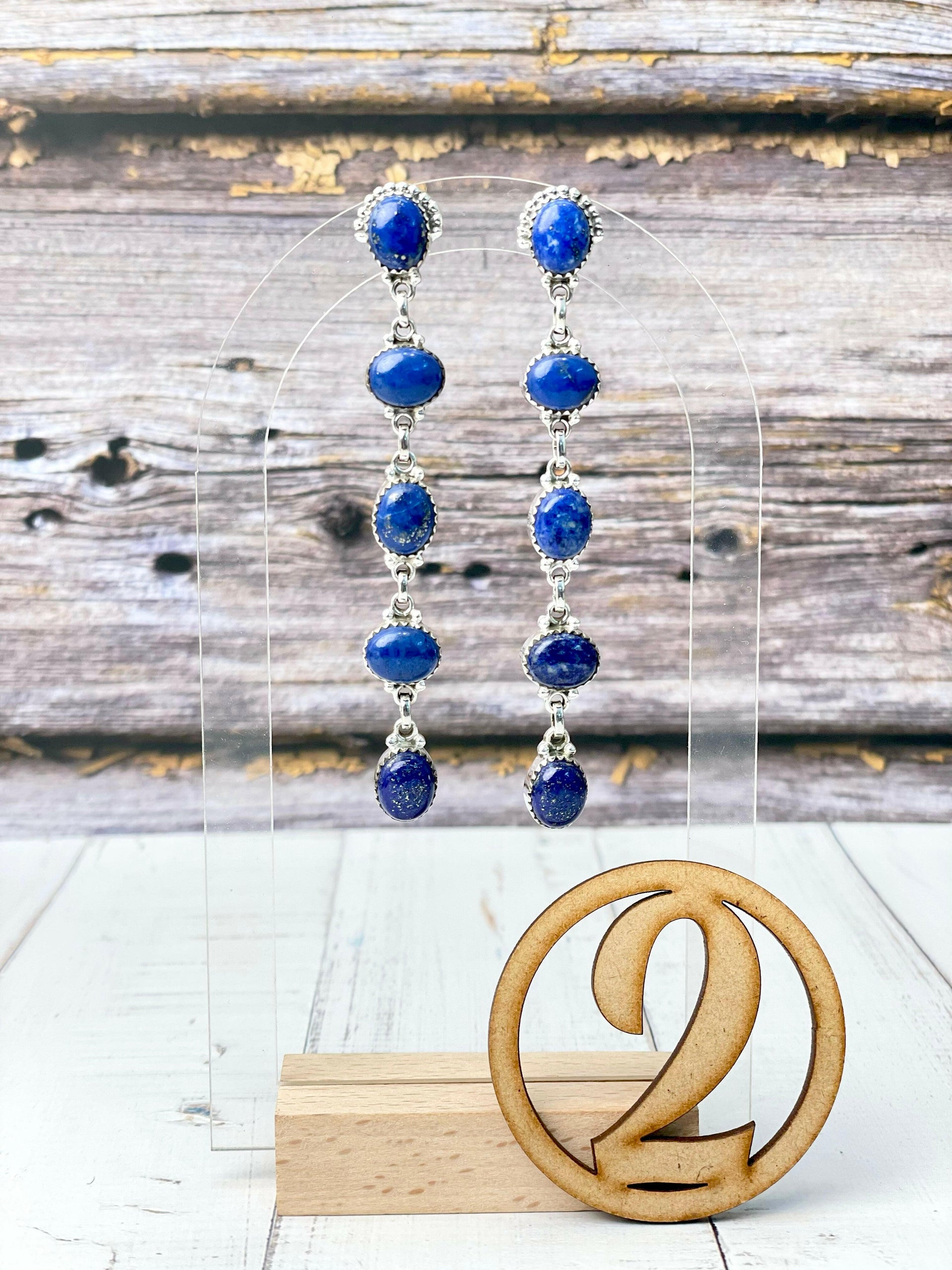 Klassic Dangle Stone Drop Earrings-Earrings-Krush Kandy, Women's Online Fashion Boutique Located in Phoenix, Arizona (Scottsdale Area)