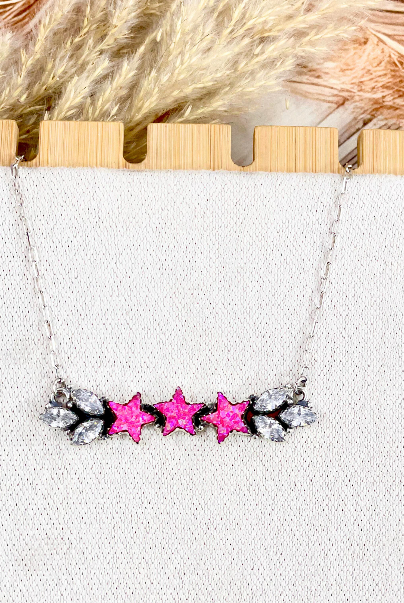 Opal Wonderland Crystal Necklaces-Necklaces-Krush Kandy, Women's Online Fashion Boutique Located in Phoenix, Arizona (Scottsdale Area)