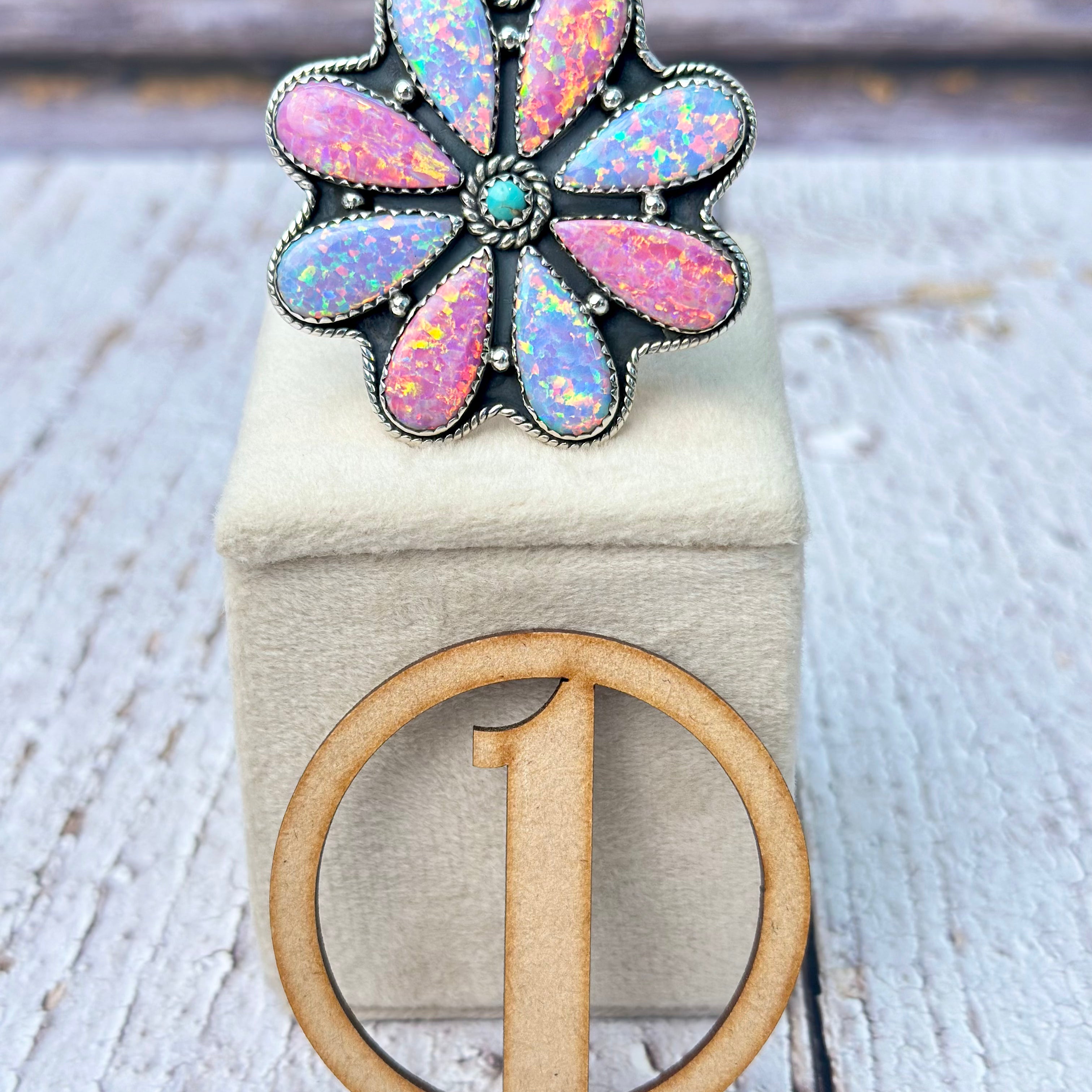 Multi Ultimate Opal Blooming Ring-Rings-Krush Kandy, Women's Online Fashion Boutique Located in Phoenix, Arizona (Scottsdale Area)