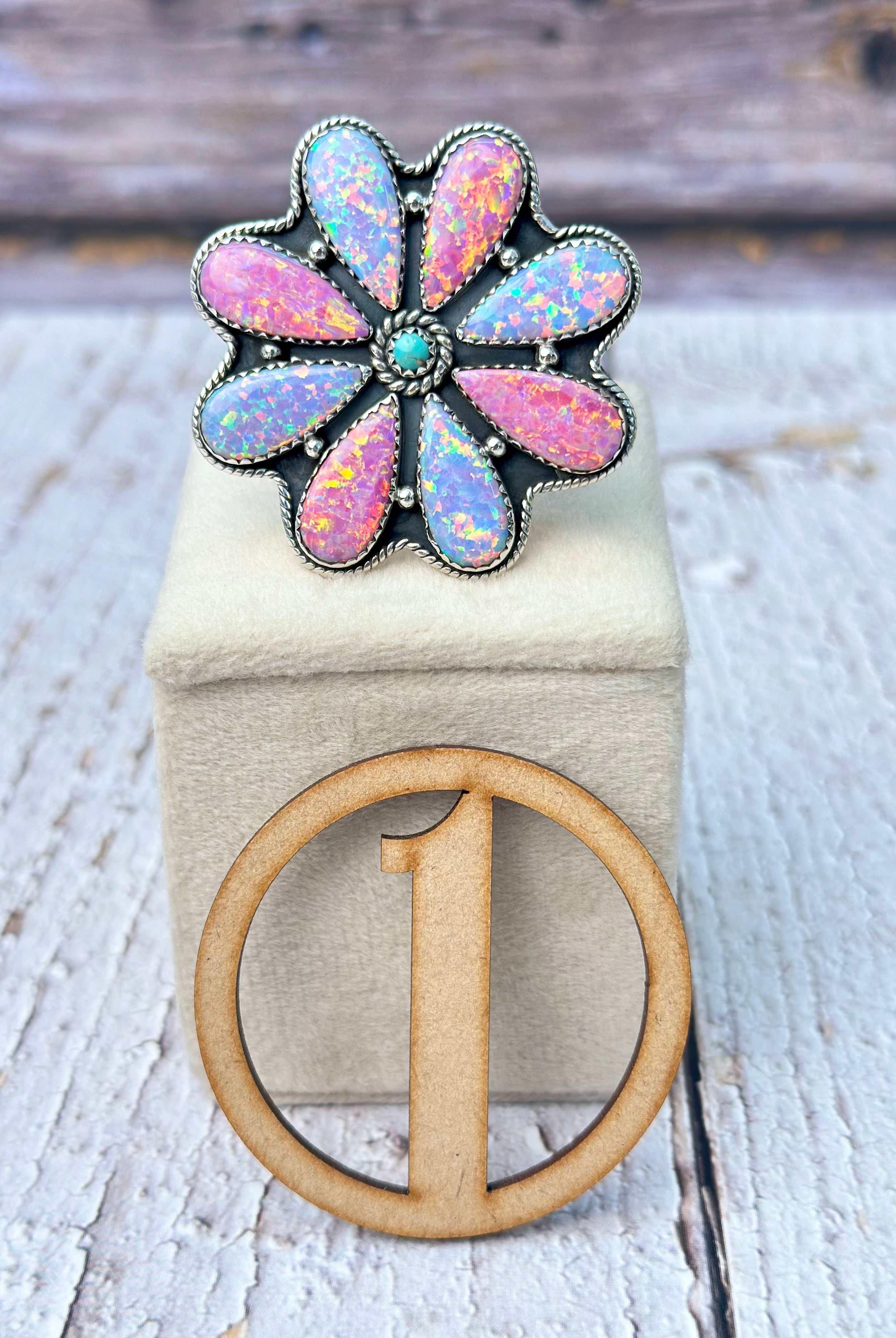 Multi Ultimate Opal Blooming Ring-Rings-Krush Kandy, Women's Online Fashion Boutique Located in Phoenix, Arizona (Scottsdale Area)