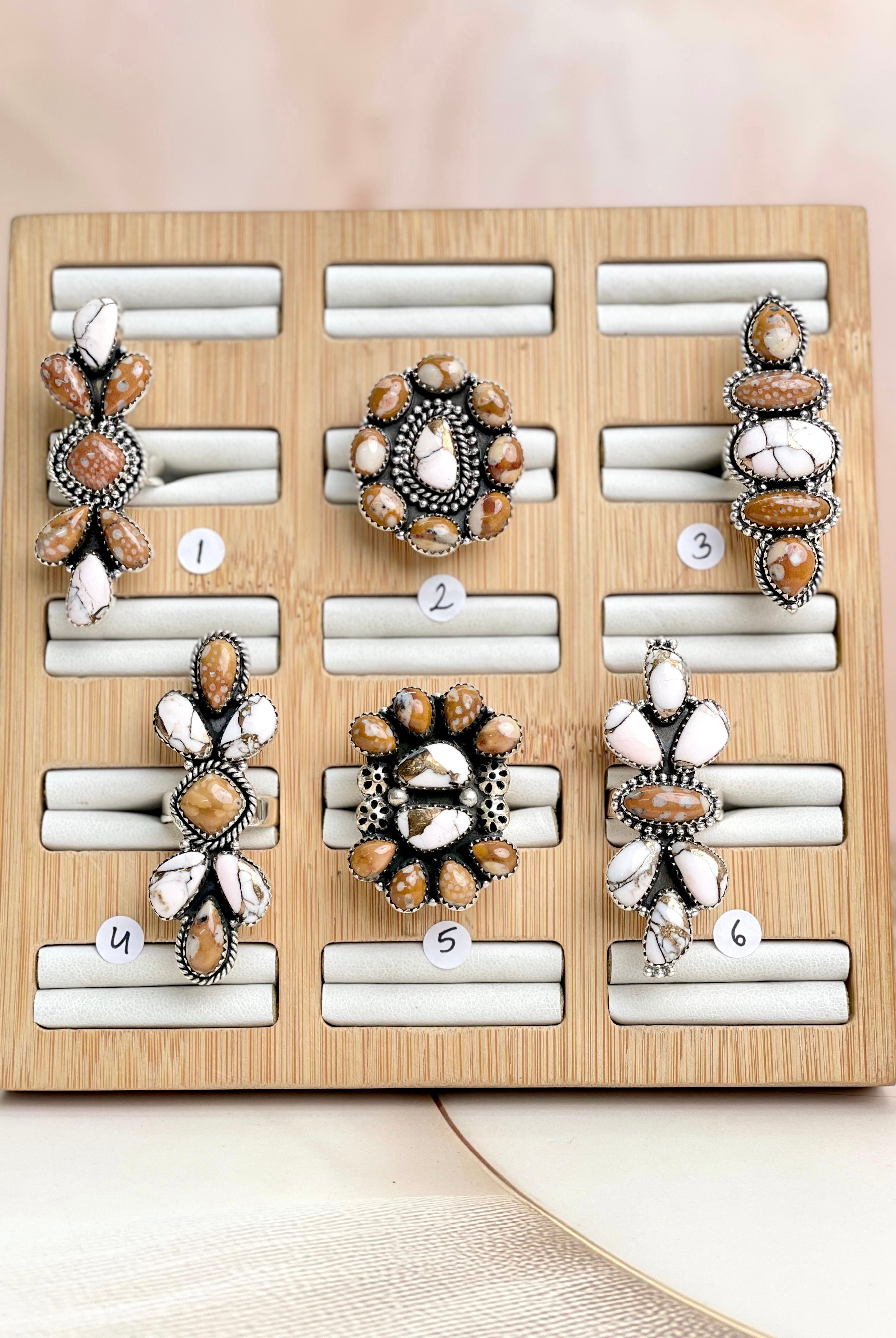 Angel Dahlia & Deer Fawn Rings no3-Rings-Krush Kandy, Women's Online Fashion Boutique Located in Phoenix, Arizona (Scottsdale Area)