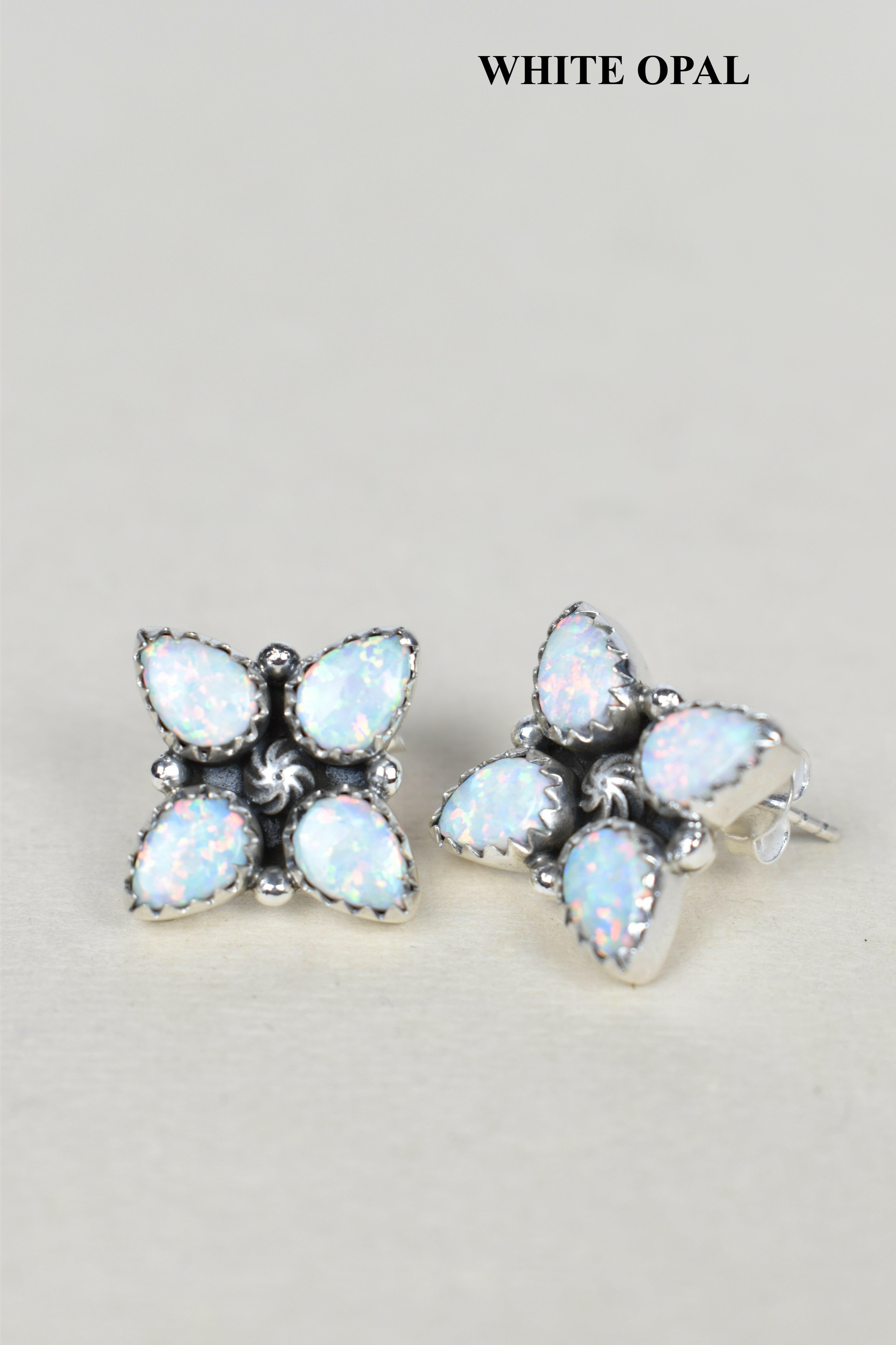 Shirley One of a Kind Stud Cluster Earrings-Stud Earrings-Krush Kandy, Women's Online Fashion Boutique Located in Phoenix, Arizona (Scottsdale Area)