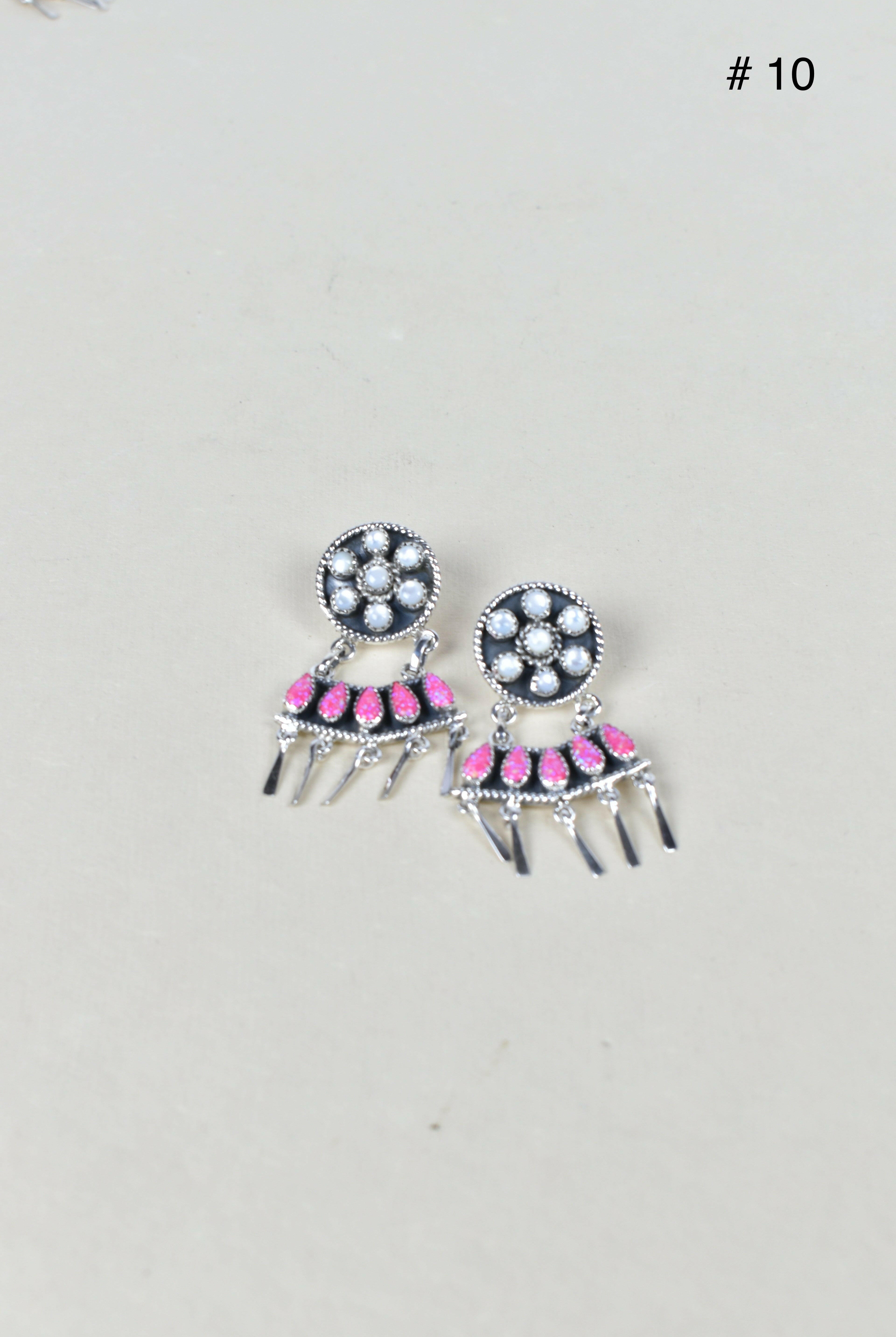 Give Em A Hand Jeweled Post Earrings-Stud Earrings-Krush Kandy, Women's Online Fashion Boutique Located in Phoenix, Arizona (Scottsdale Area)