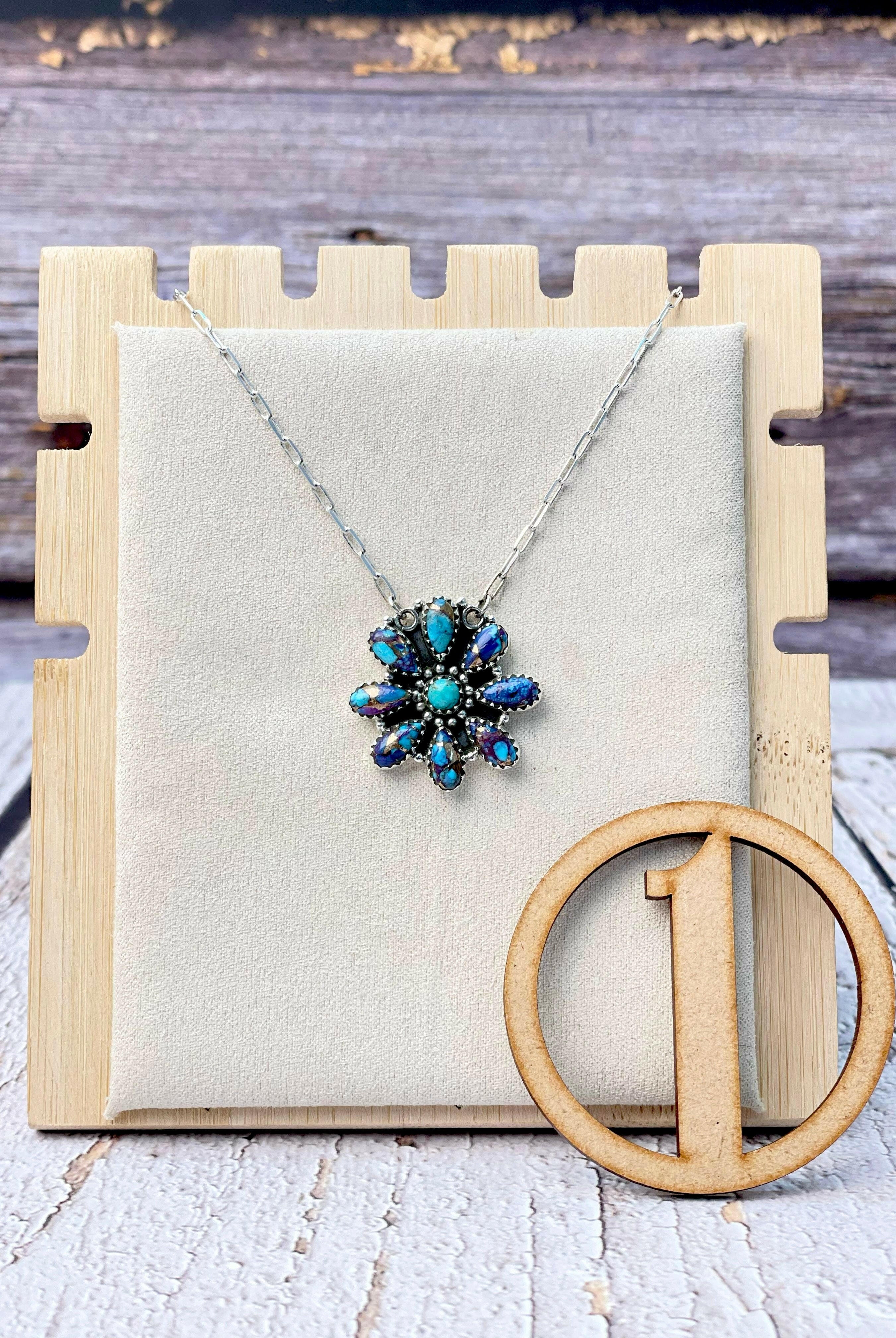 Blooming Stone Necklaces-Necklaces-Krush Kandy, Women's Online Fashion Boutique Located in Phoenix, Arizona (Scottsdale Area)