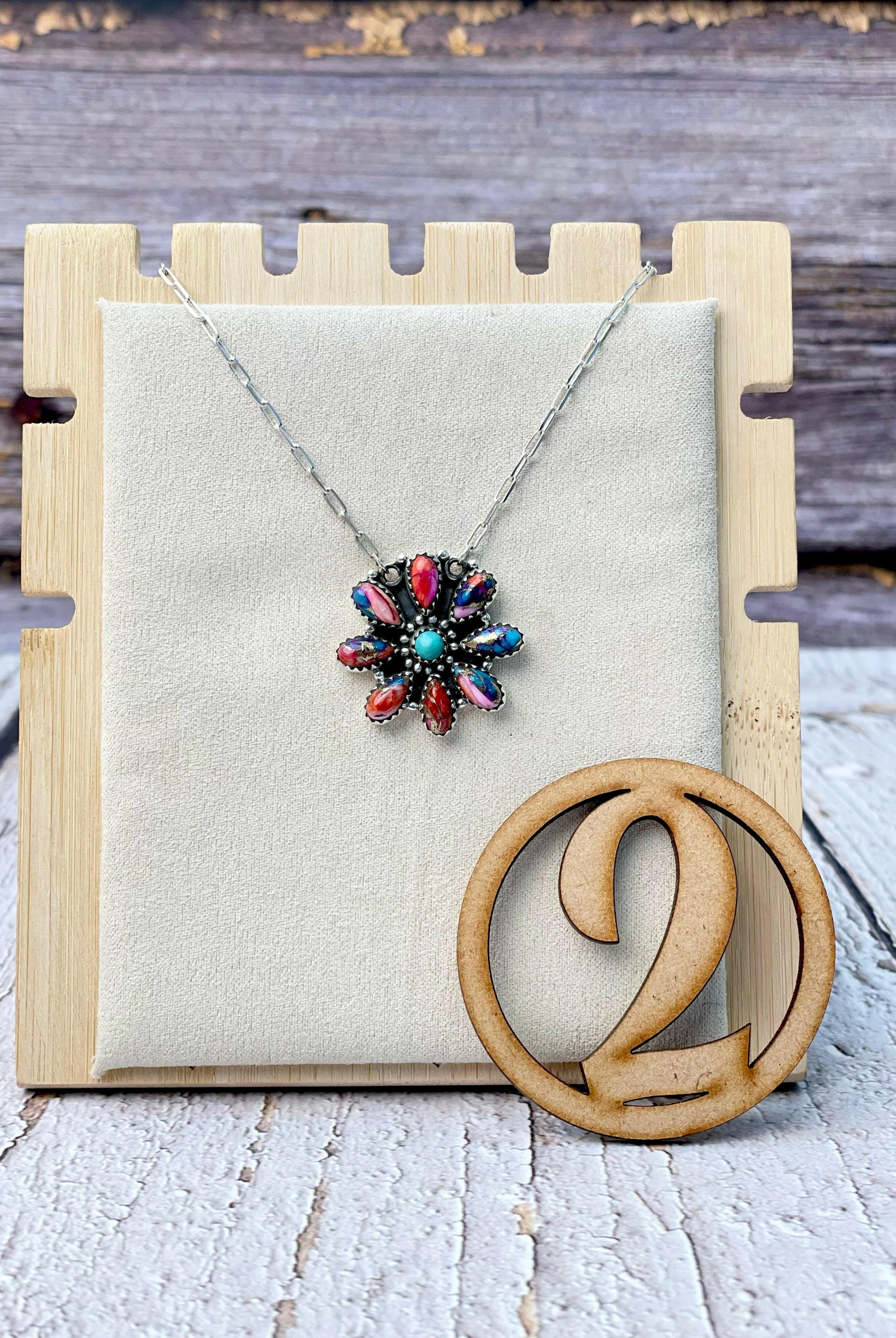 Blooming Stone Necklaces-Necklaces-Krush Kandy, Women's Online Fashion Boutique Located in Phoenix, Arizona (Scottsdale Area)