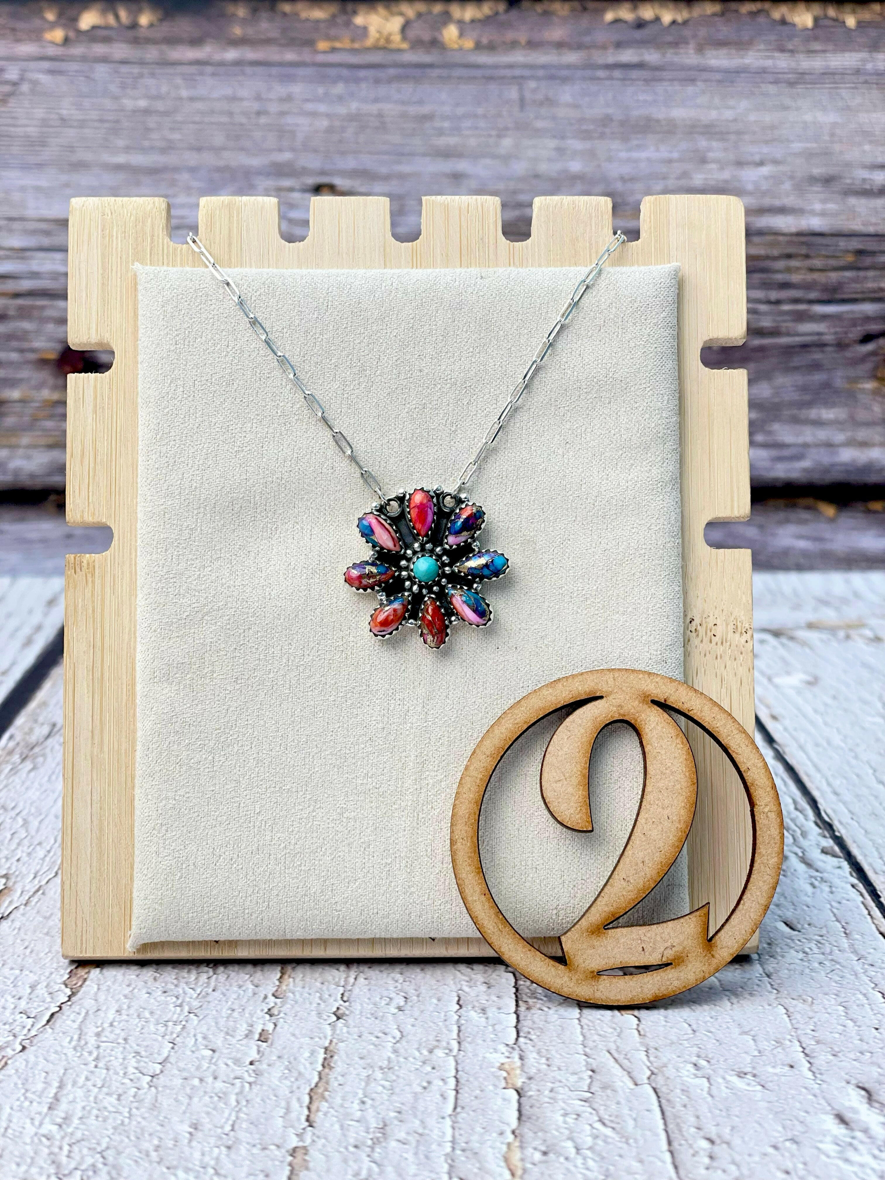 Blooming Stone Necklaces-Necklaces-Krush Kandy, Women's Online Fashion Boutique Located in Phoenix, Arizona (Scottsdale Area)