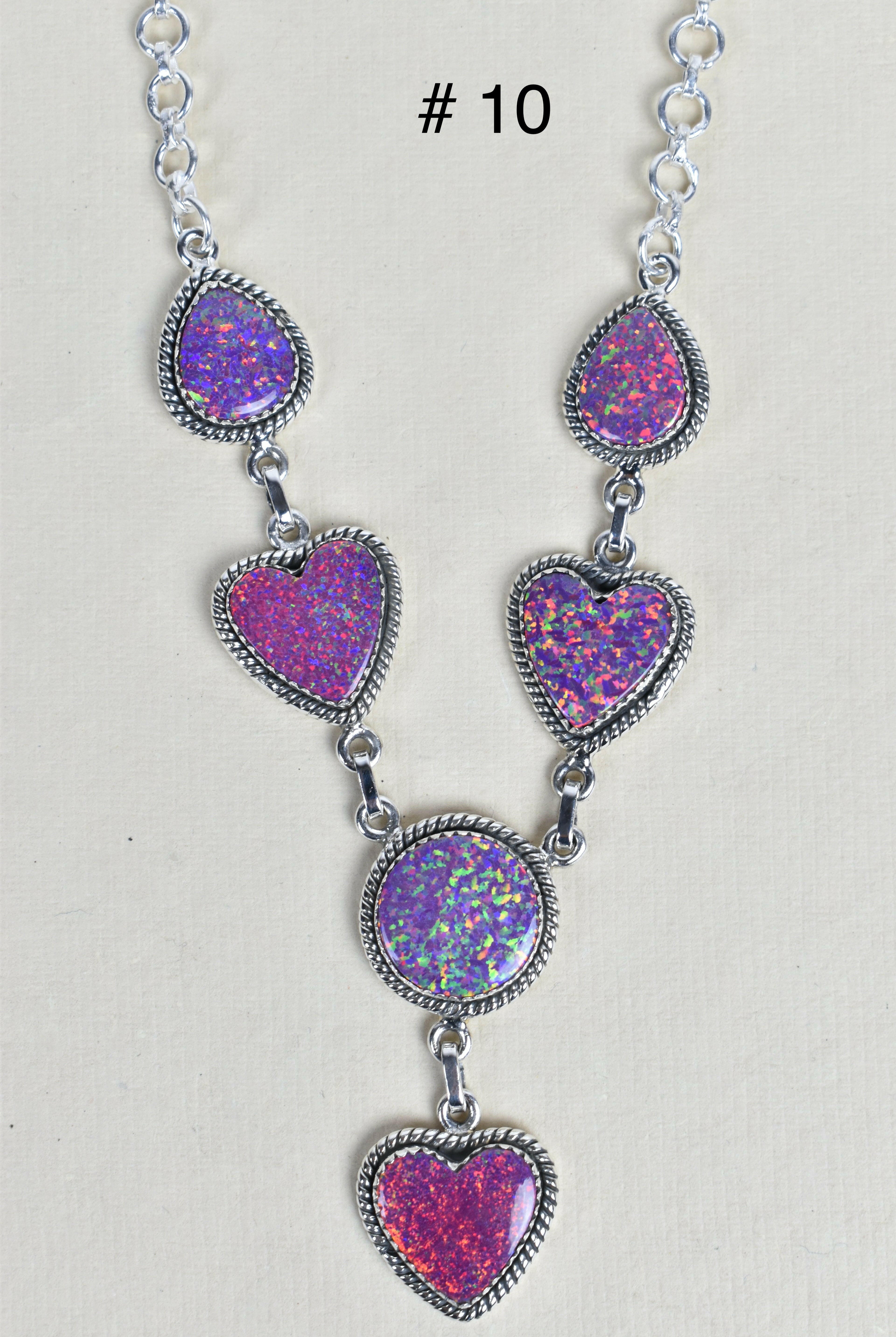 Sterling Silver Y Lariat Gemstone Necklace-Lariat and Y Necklaces-Krush Kandy, Women's Online Fashion Boutique Located in Phoenix, Arizona (Scottsdale Area)