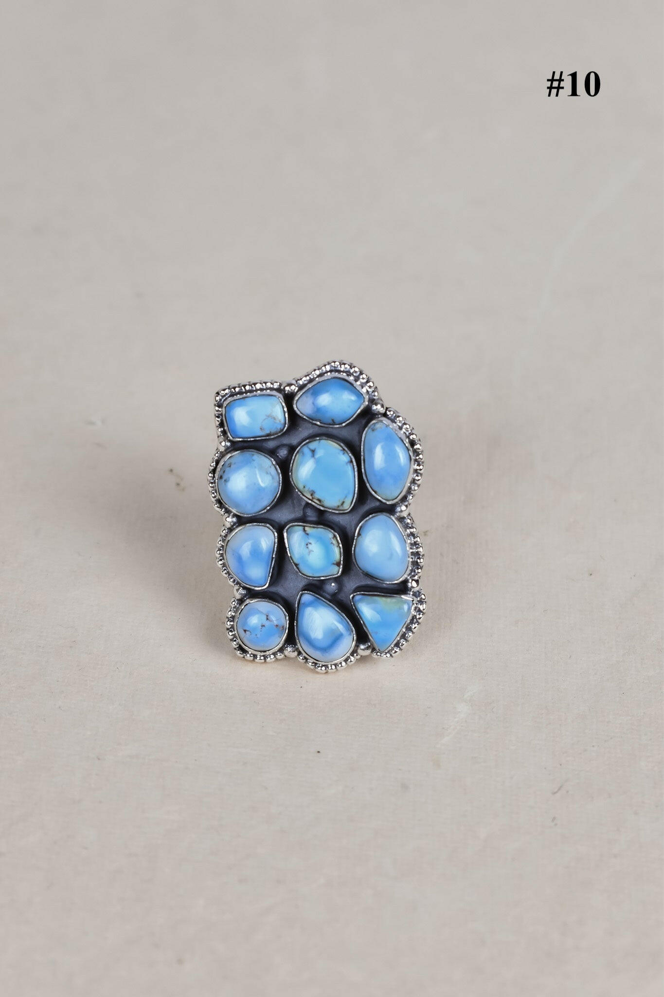 Golden Hills Chunky Cluster Sterling Silver Rings-Cluster Rings-Krush Kandy, Women's Online Fashion Boutique Located in Phoenix, Arizona (Scottsdale Area)