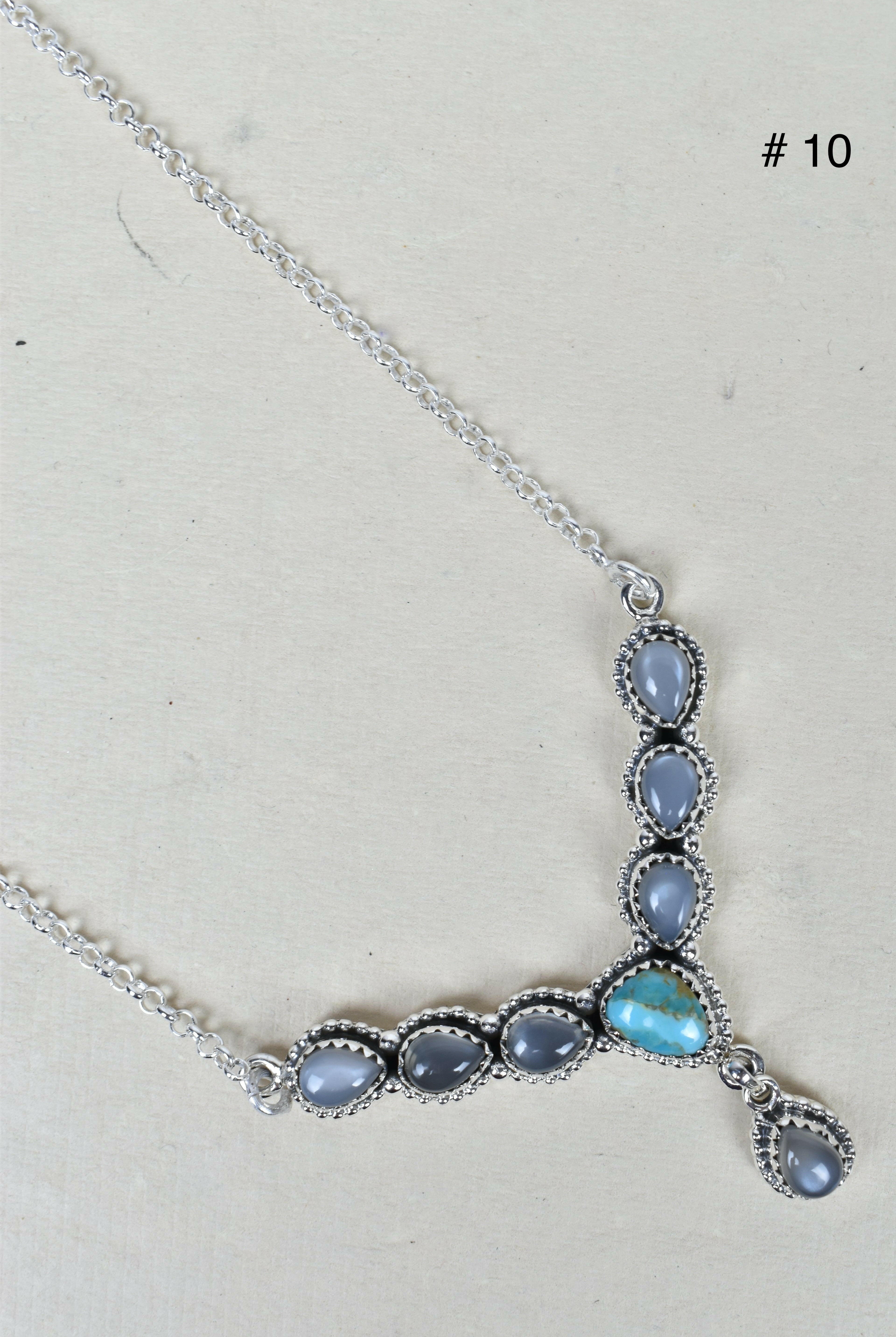Y Knot Sterling Silver Necklace-Lariat and Y Necklaces-Krush Kandy, Women's Online Fashion Boutique Located in Phoenix, Arizona (Scottsdale Area)