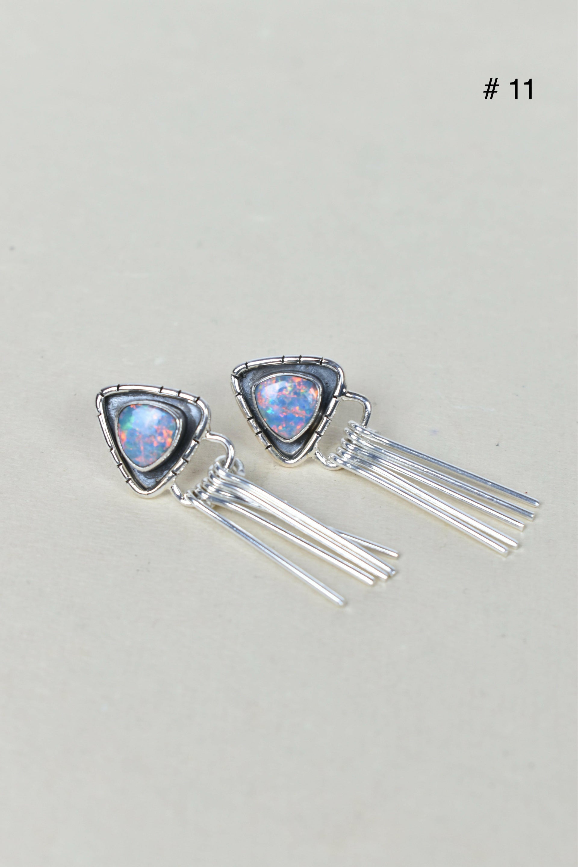 Solo Stone Sterling Cascade Earrings-Drop Earrings-Krush Kandy, Women's Online Fashion Boutique Located in Phoenix, Arizona (Scottsdale Area)