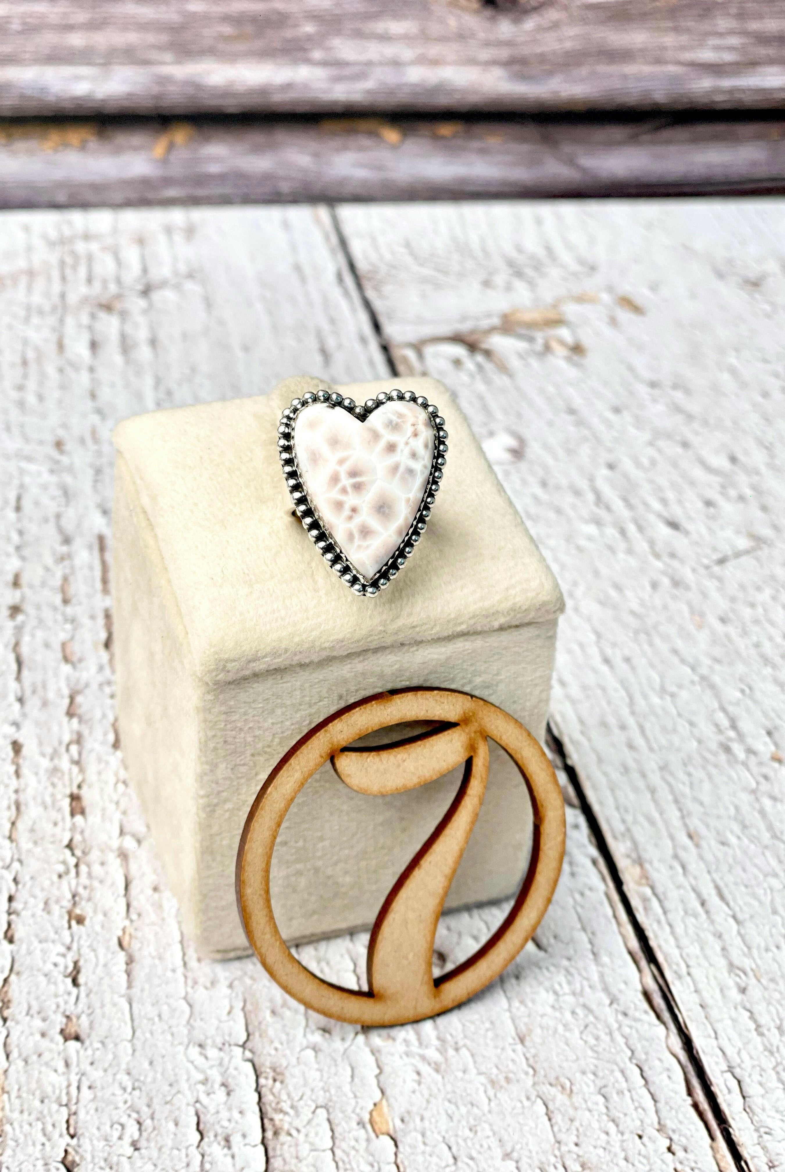 One Of A Kind Pink Larimar Slab Rings-Ring Sizers-Krush Kandy, Women's Online Fashion Boutique Located in Phoenix, Arizona (Scottsdale Area)