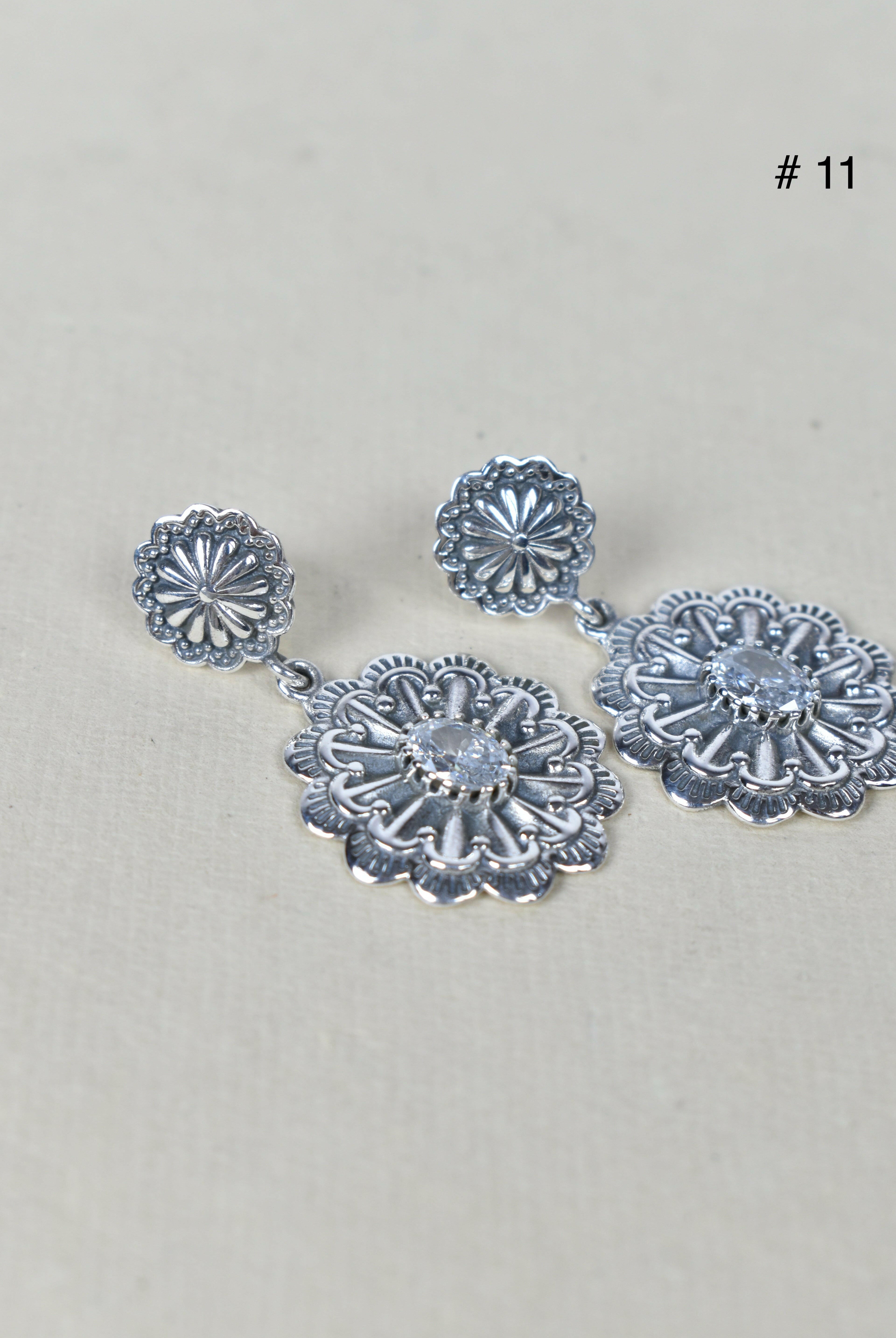 Winter Frost Jeweled Earring | PREORDER NOW OPEN-Drop Earrings-Krush Kandy, Women's Online Fashion Boutique Located in Phoenix, Arizona (Scottsdale Area)