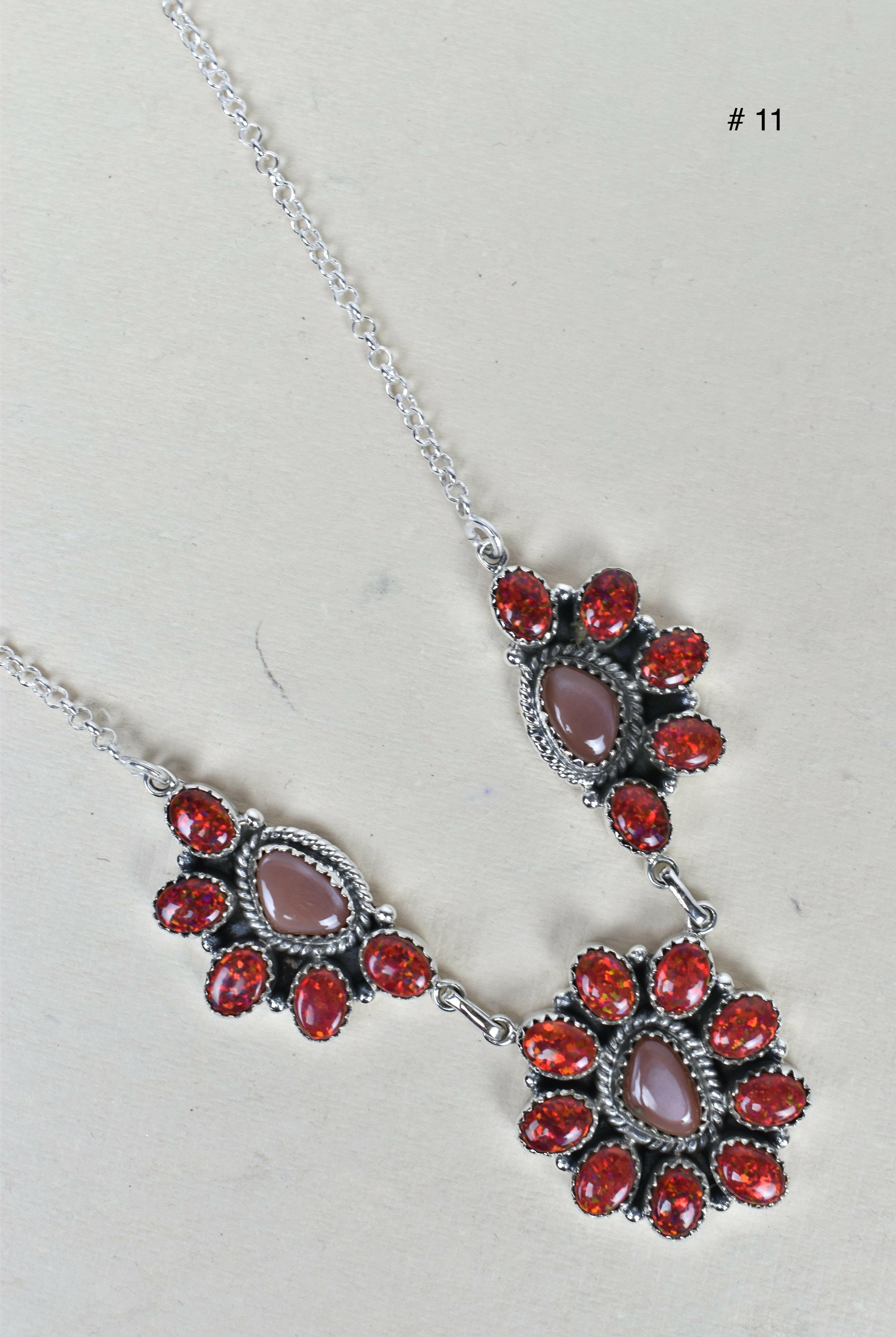 Everything Leads To You Blossom Necklace-Squash Blossom Necklaces-Krush Kandy, Women's Online Fashion Boutique Located in Phoenix, Arizona (Scottsdale Area)