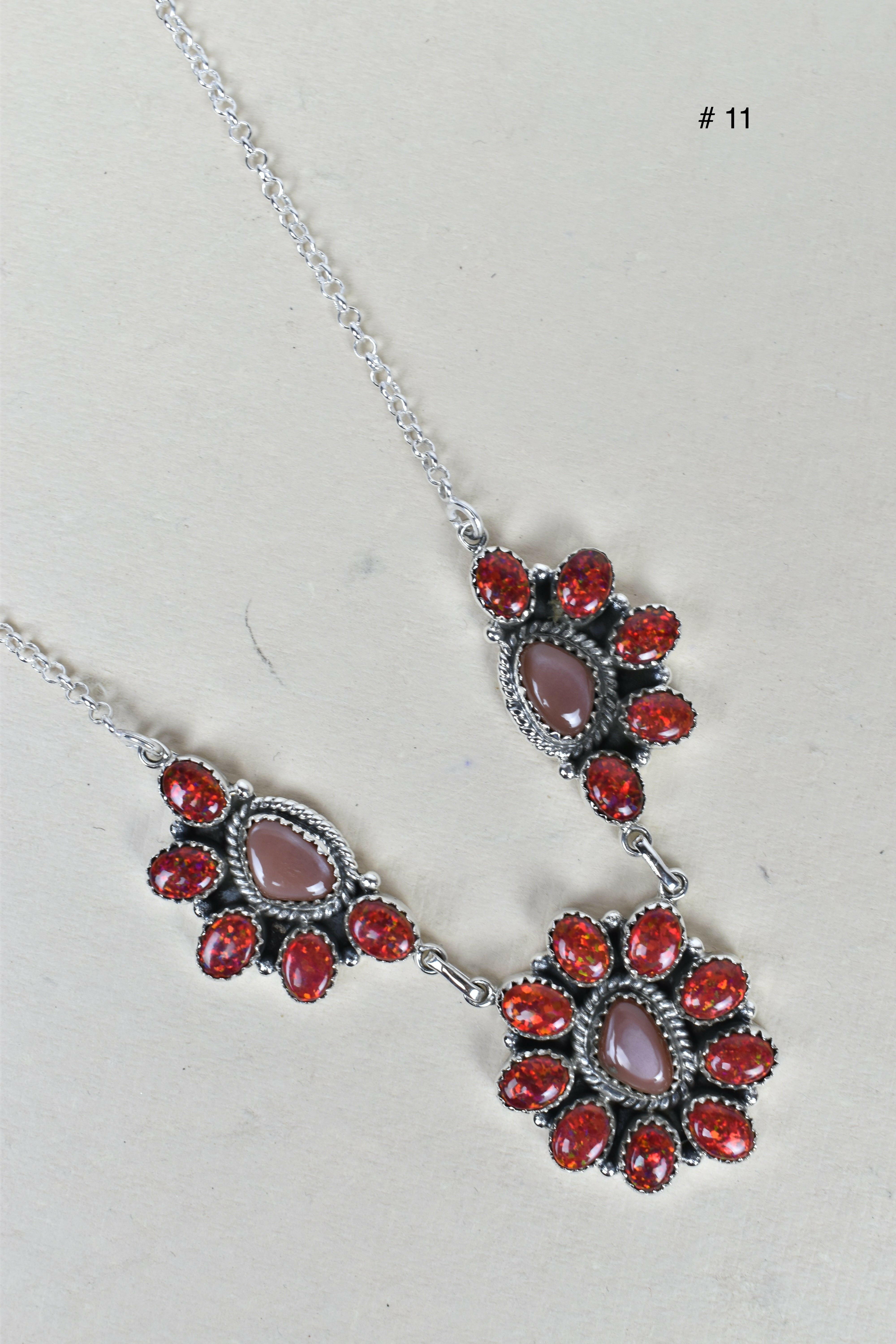 Everything Leads To You Blossom Necklace-Squash Blossom Necklaces-Krush Kandy, Women's Online Fashion Boutique Located in Phoenix, Arizona (Scottsdale Area)