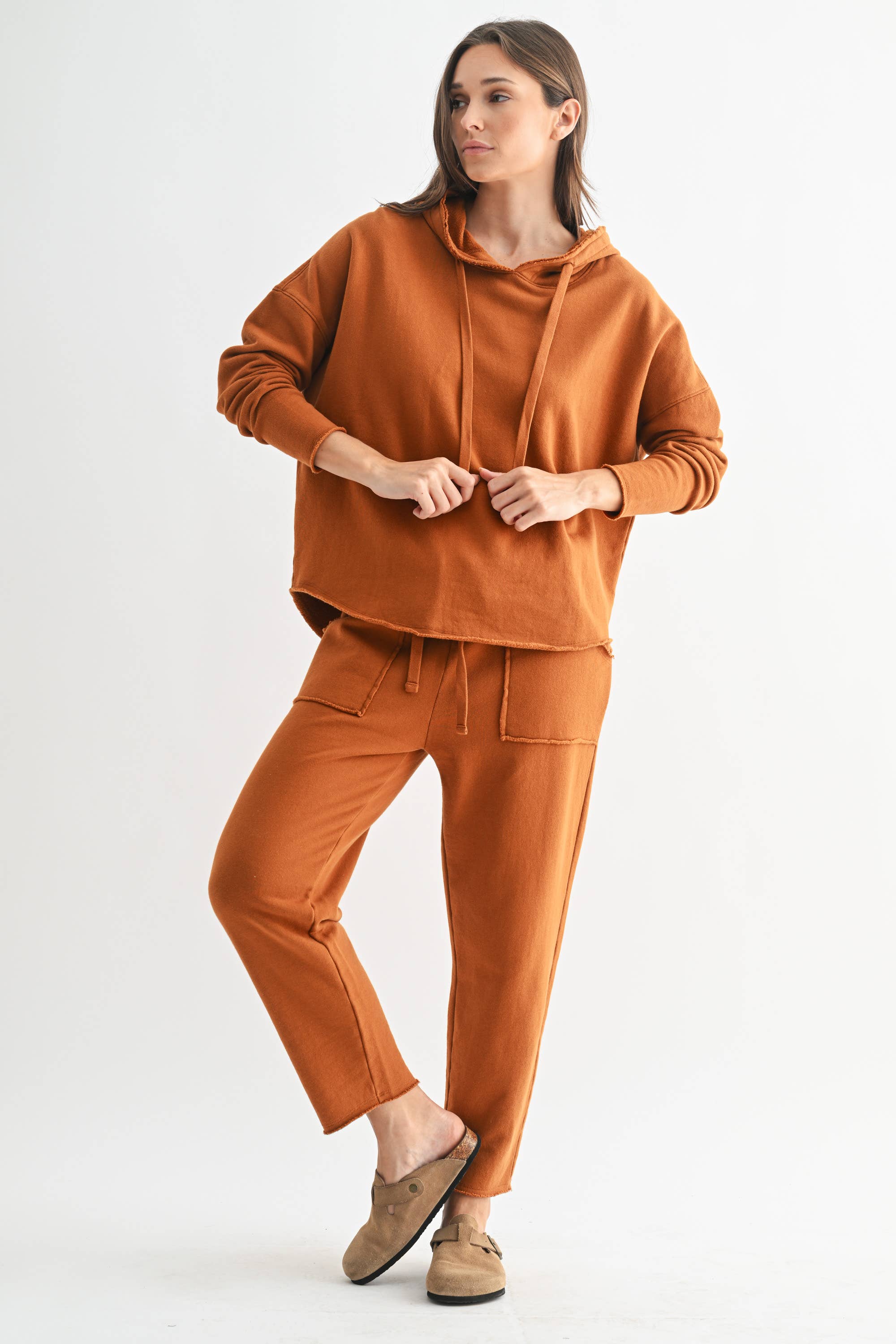 Loose Fit Hoodie Sweater-Hoodies-Krush Kandy, Women's Online Fashion Boutique Located in Phoenix, Arizona (Scottsdale Area)