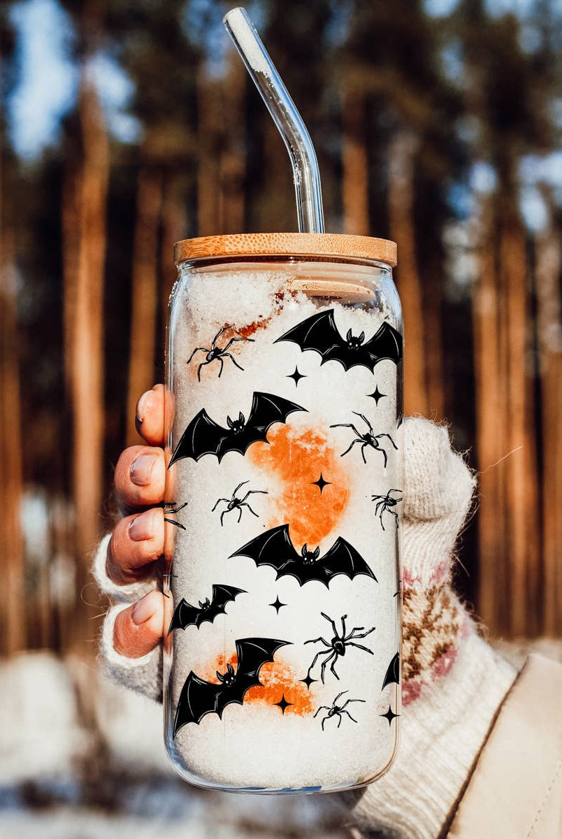 Cutest Halloween Fall Glass Cup | 20oz-Accessories-Krush Kandy, Women's Online Fashion Boutique Located in Phoenix, Arizona (Scottsdale Area)
