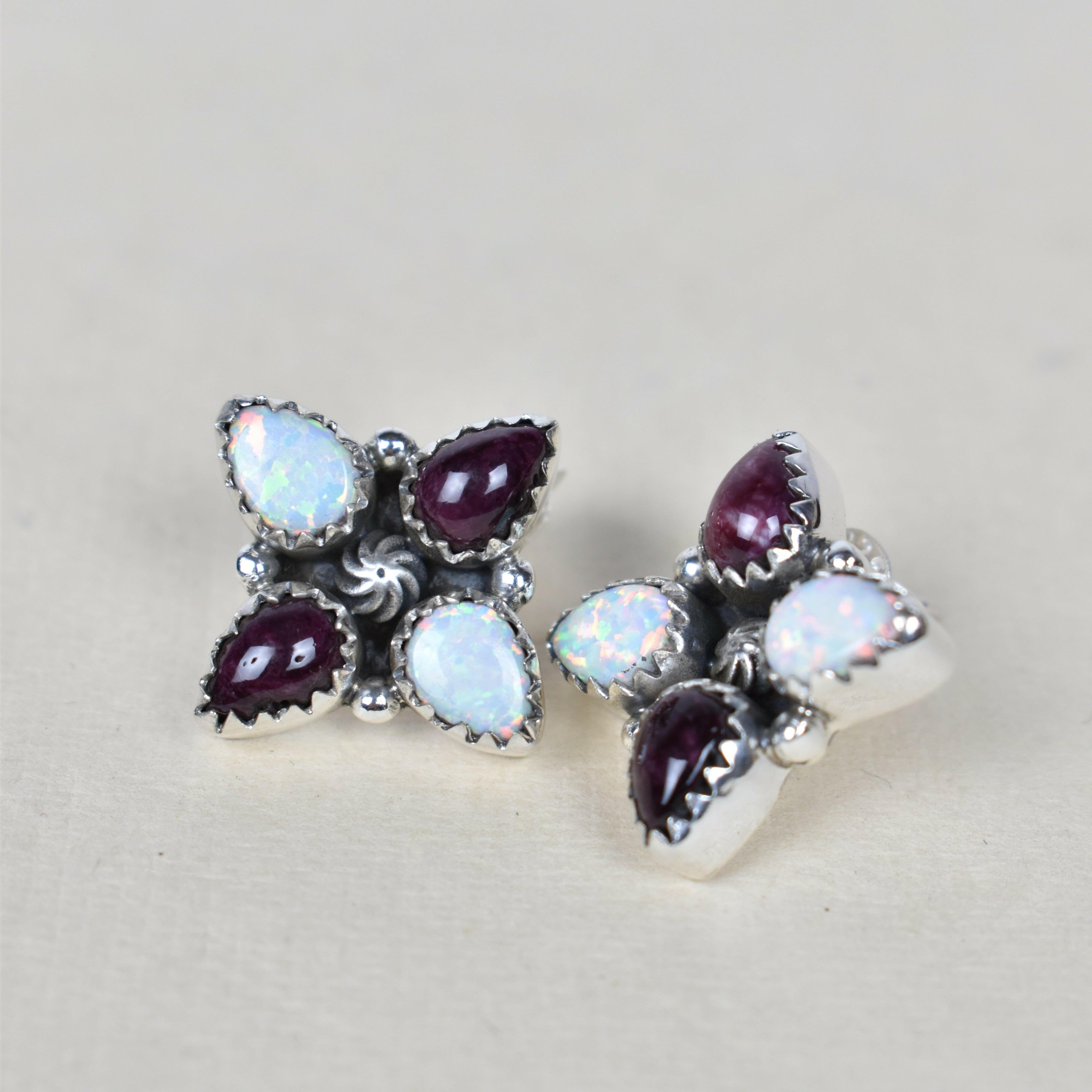 Shirley One of a Kind Stud Cluster Earrings-Stud Earrings-Krush Kandy, Women's Online Fashion Boutique Located in Phoenix, Arizona (Scottsdale Area)