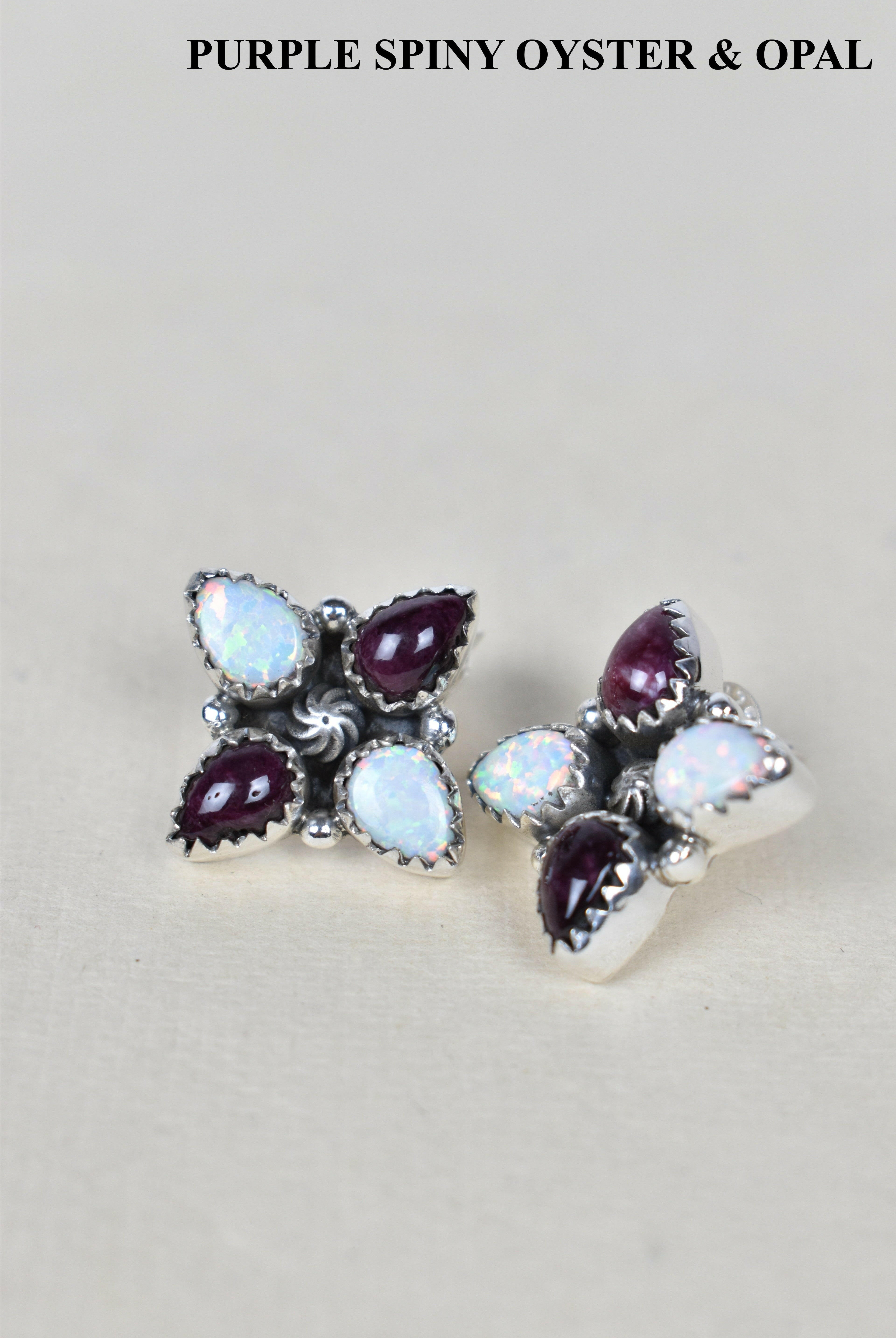 Shirley One of a Kind Stud Cluster Earrings-Stud Earrings-Krush Kandy, Women's Online Fashion Boutique Located in Phoenix, Arizona (Scottsdale Area)