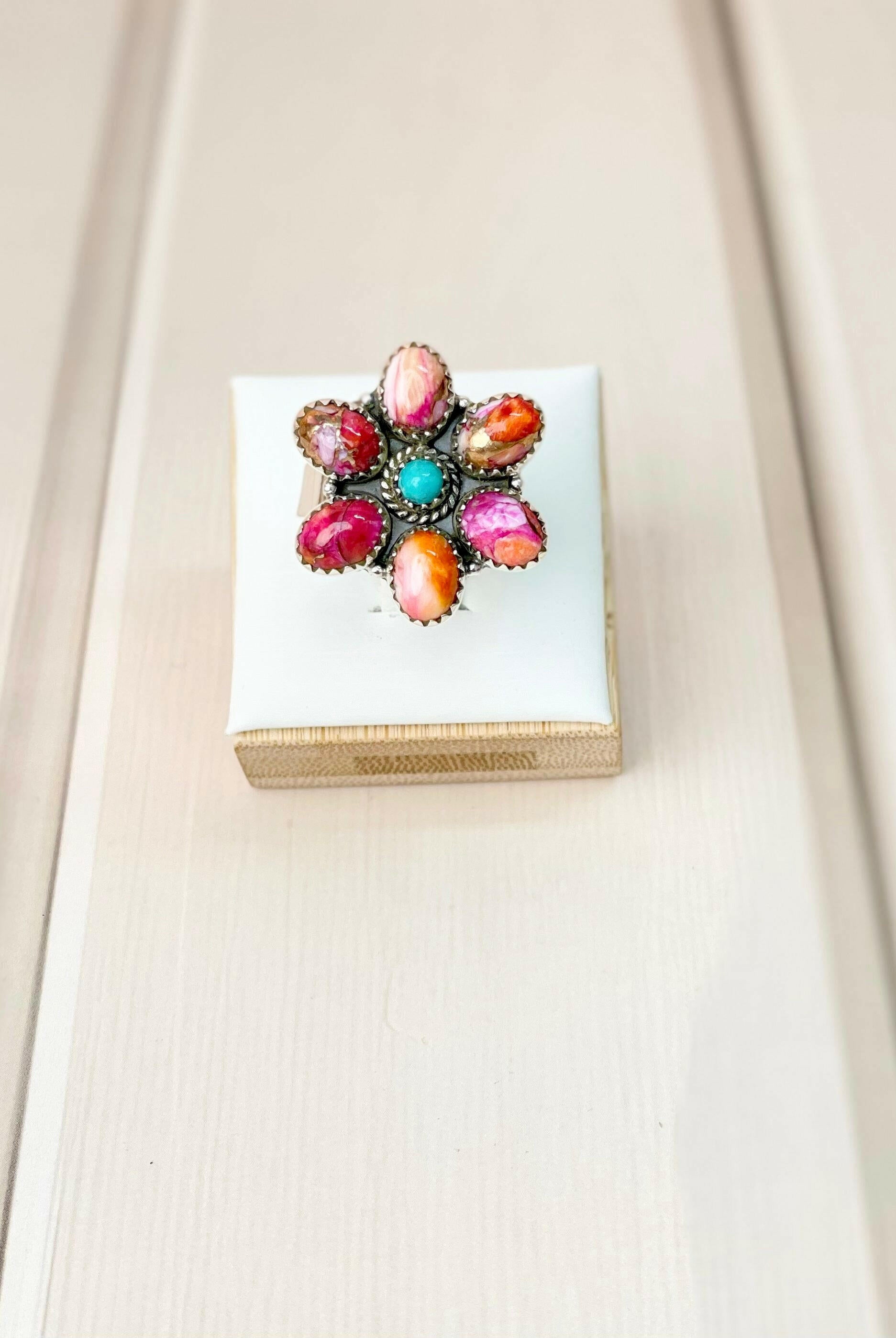Starburst Desert Bloom Rings-Rings-Krush Kandy, Women's Online Fashion Boutique Located in Phoenix, Arizona (Scottsdale Area)