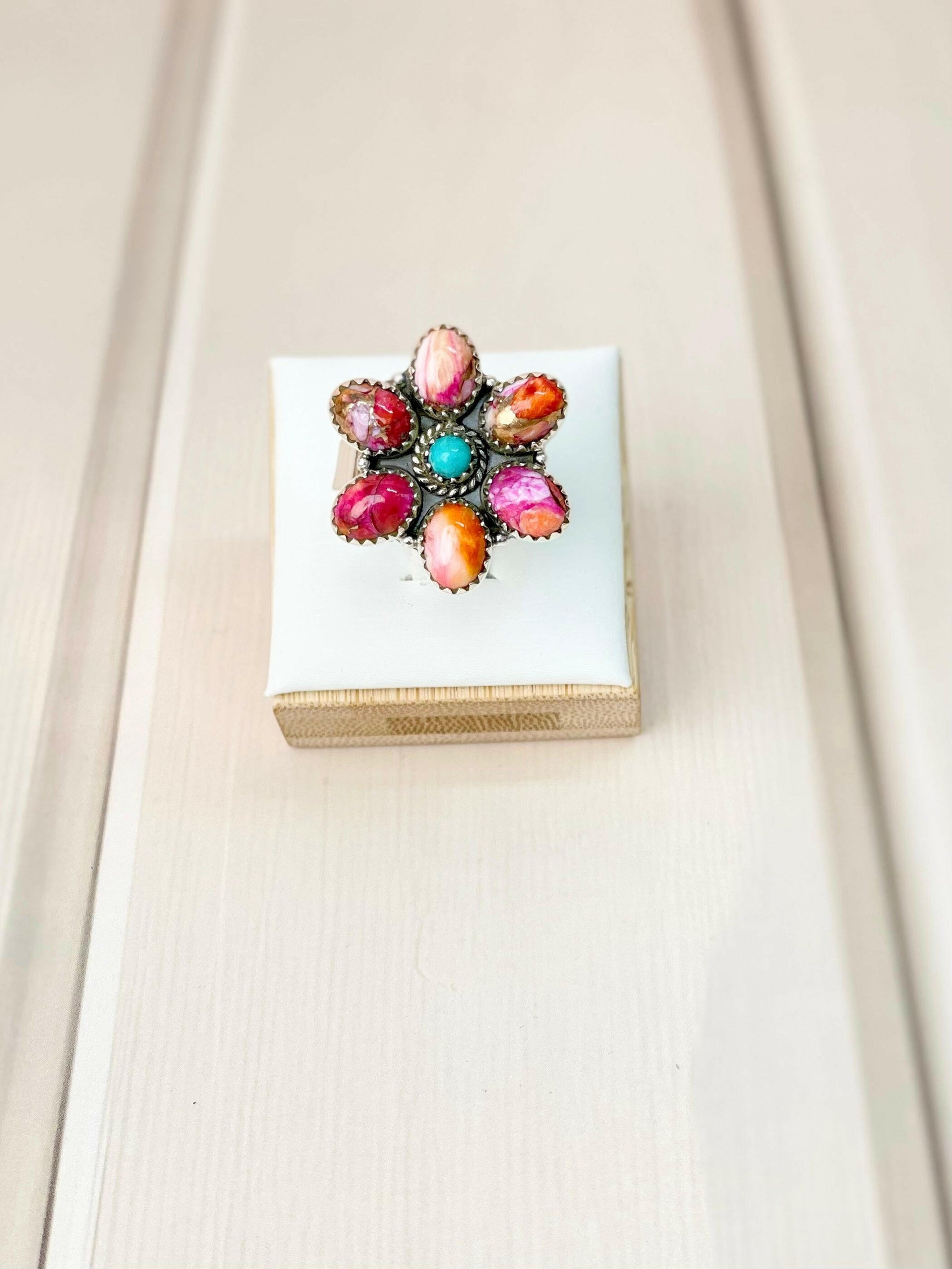 Starburst Desert Bloom Rings-Rings-Krush Kandy, Women's Online Fashion Boutique Located in Phoenix, Arizona (Scottsdale Area)