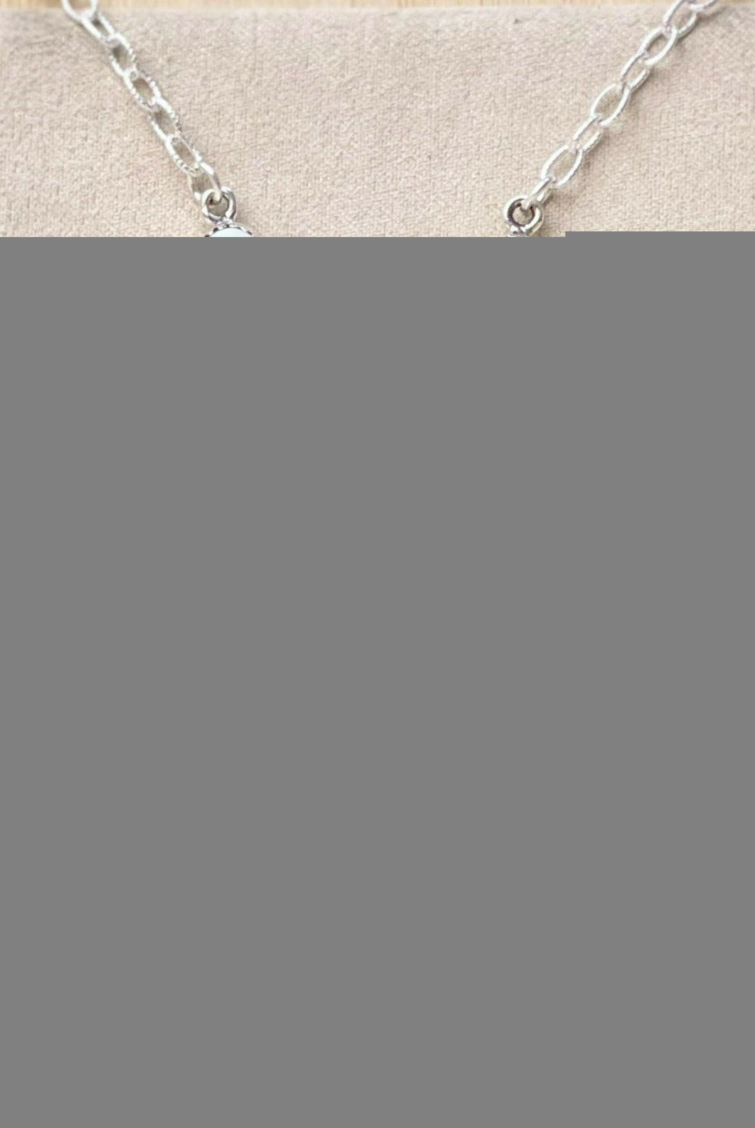 Paloma Heart Half Flower Drop Necklace-Necklaces-Krush Kandy, Women's Online Fashion Boutique Located in Phoenix, Arizona (Scottsdale Area)