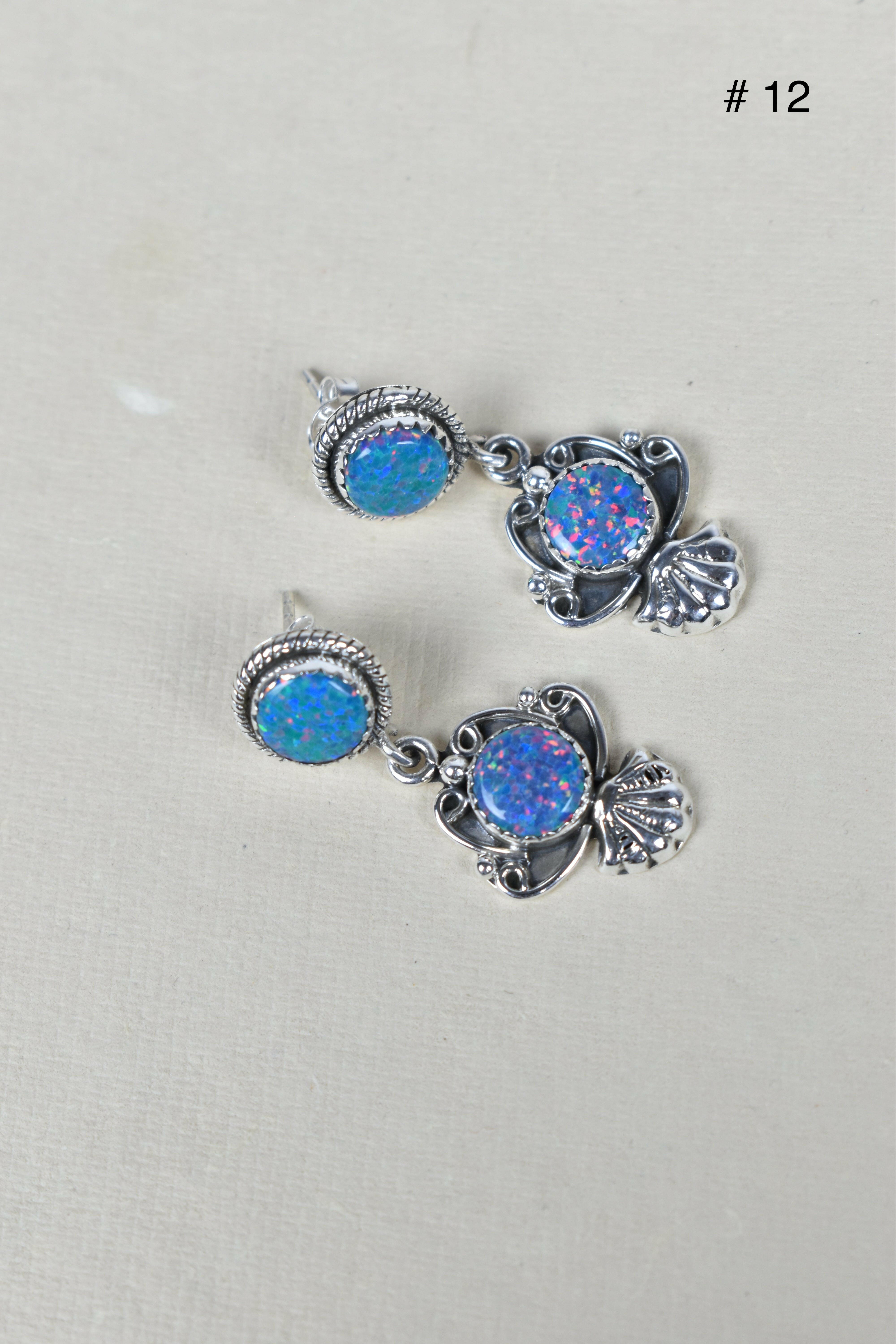 Flounder Fun Earrings-Stud Earrings-Krush Kandy, Women's Online Fashion Boutique Located in Phoenix, Arizona (Scottsdale Area)