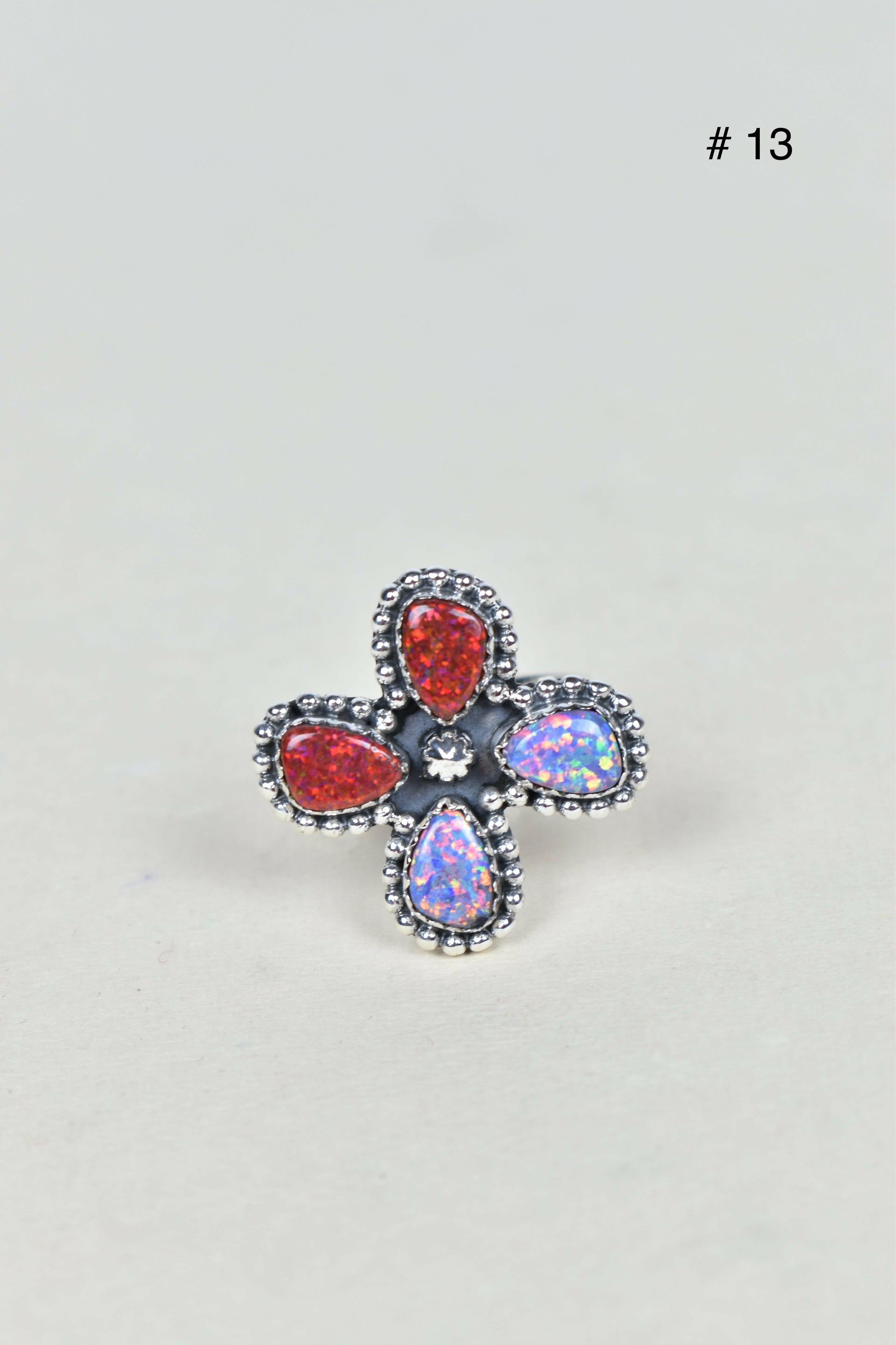 4 Leaf Cluster Ring-Cluster Rings-Krush Kandy, Women's Online Fashion Boutique Located in Phoenix, Arizona (Scottsdale Area)