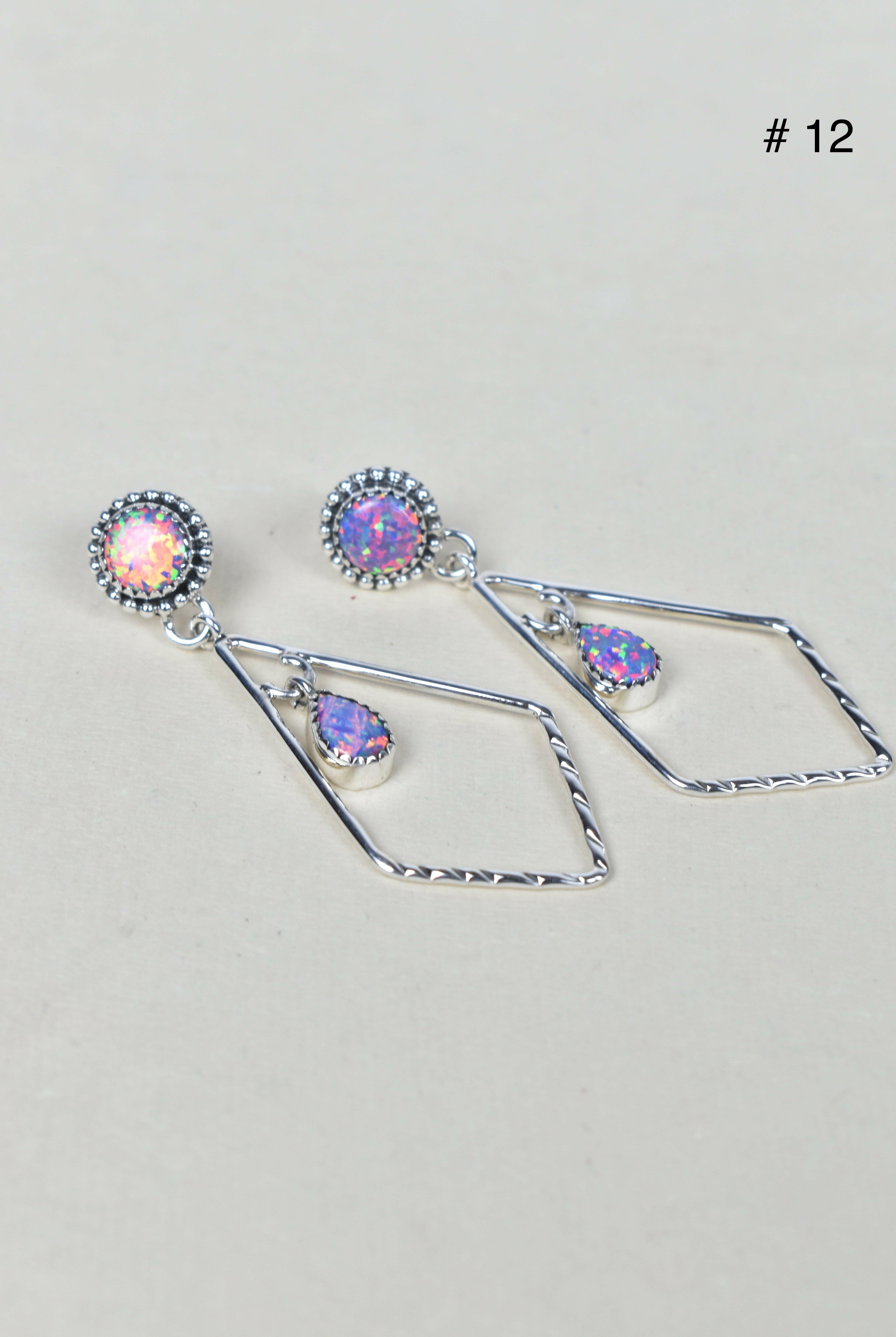 Skyborne Celestial Elegance Dangle Earrings-Drop Earrings-Krush Kandy, Women's Online Fashion Boutique Located in Phoenix, Arizona (Scottsdale Area)