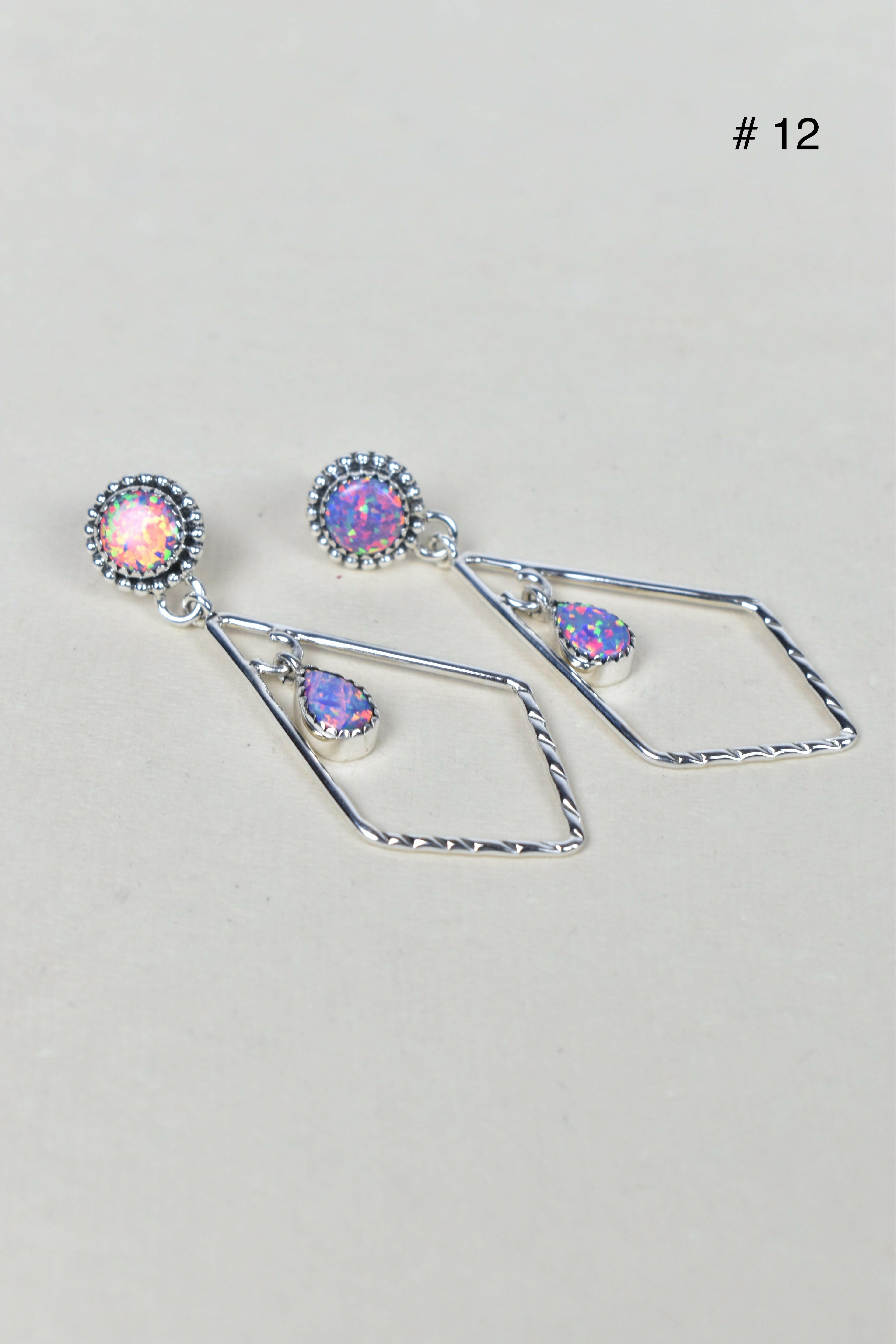 Skyborne Celestial Elegance Dangle Earrings-Drop Earrings-Krush Kandy, Women's Online Fashion Boutique Located in Phoenix, Arizona (Scottsdale Area)
