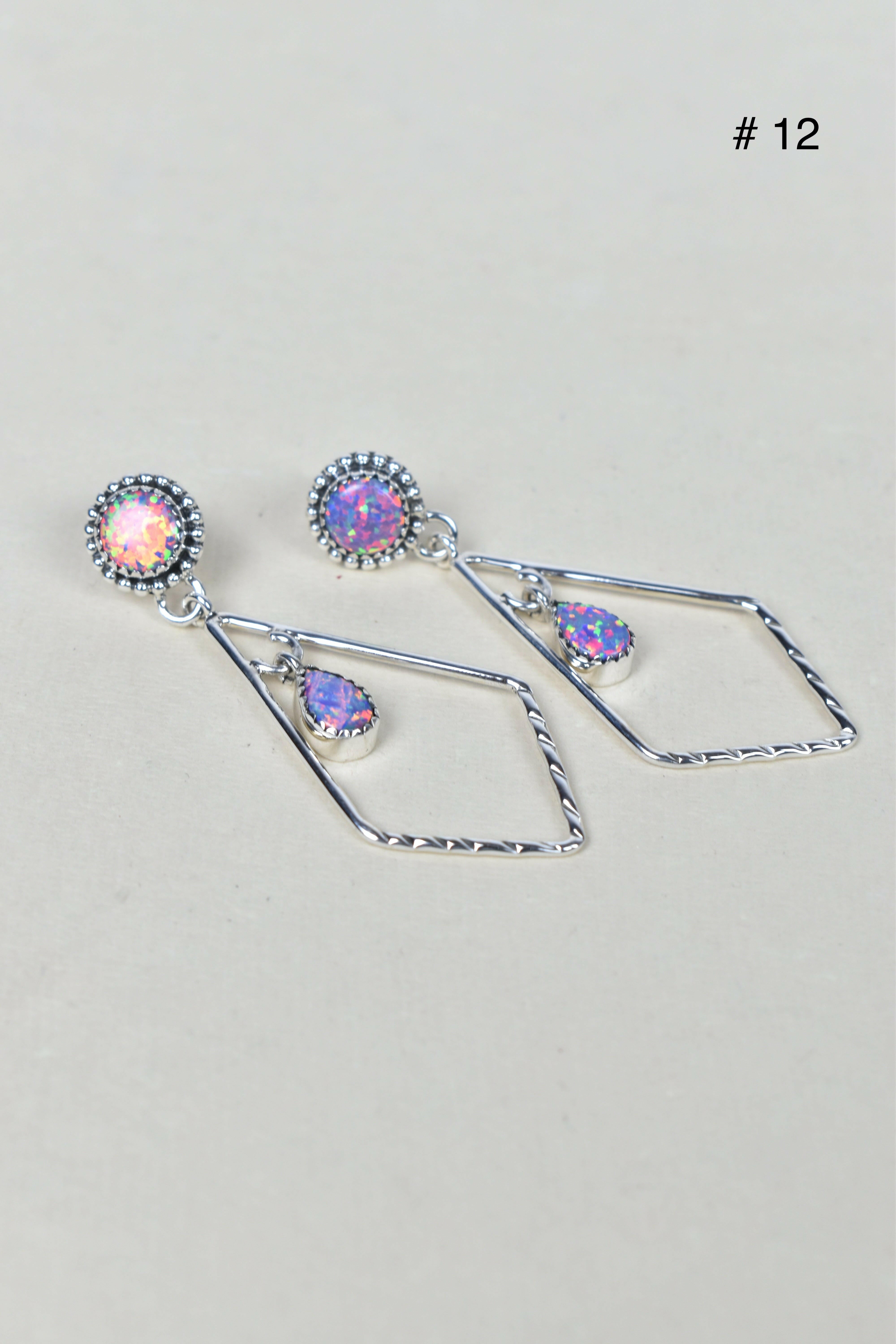 Skyborne Celestial Elegance Dangle Earrings-Drop Earrings-Krush Kandy, Women's Online Fashion Boutique Located in Phoenix, Arizona (Scottsdale Area)