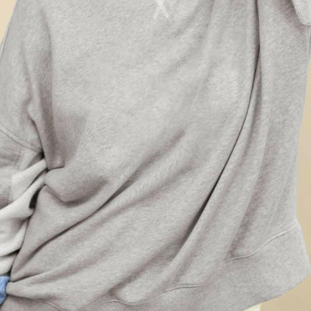 Side Slit Round Neck Long Sleeve Sweatshirt-Krush Kandy, Women's Online Fashion Boutique Located in Phoenix, Arizona (Scottsdale Area)