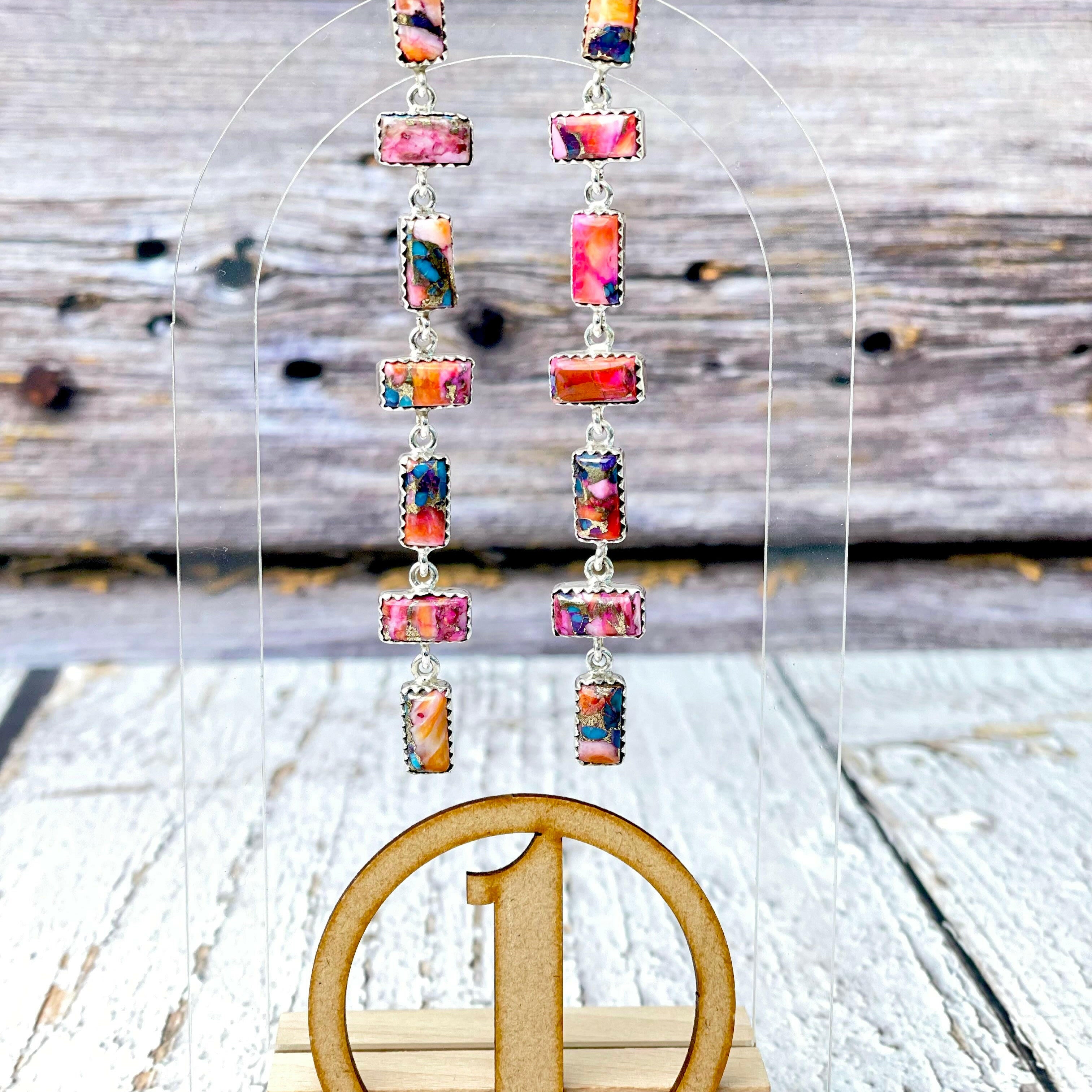 Kandy Bar Dangle Earrings-Earrings-Krush Kandy, Women's Online Fashion Boutique Located in Phoenix, Arizona (Scottsdale Area)