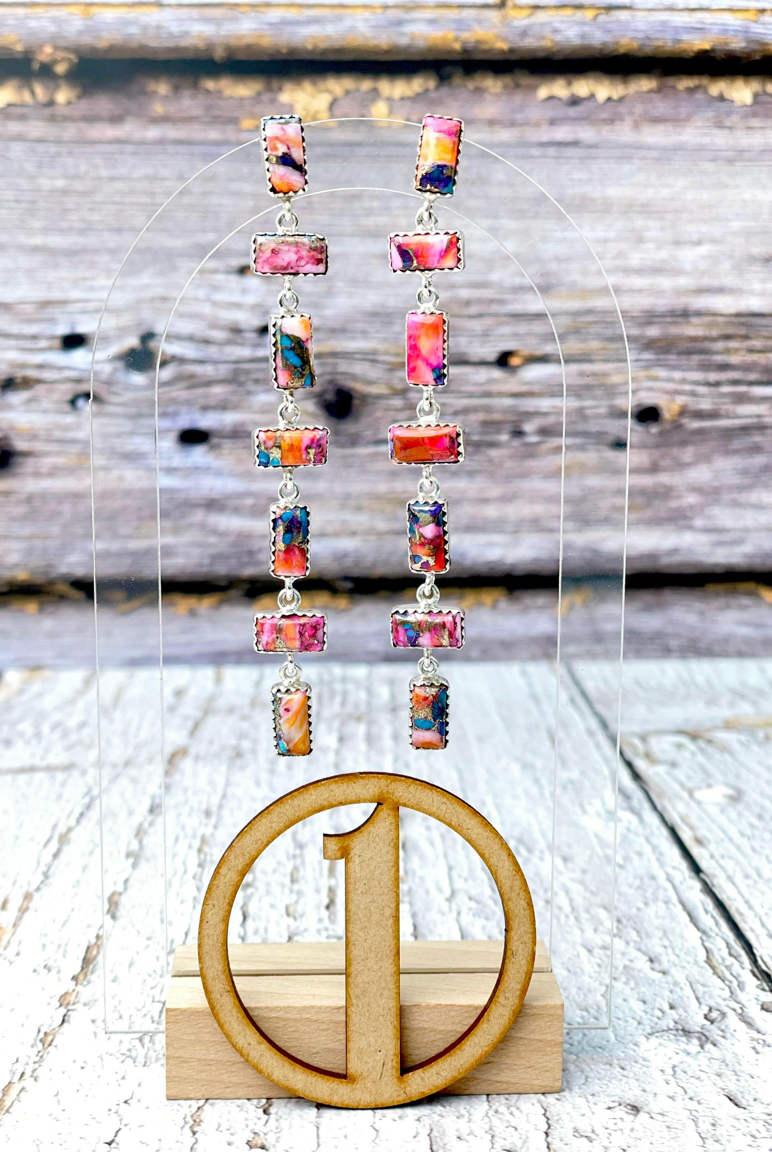 Kandy Bar Dangle Earrings-Earrings-Krush Kandy, Women's Online Fashion Boutique Located in Phoenix, Arizona (Scottsdale Area)