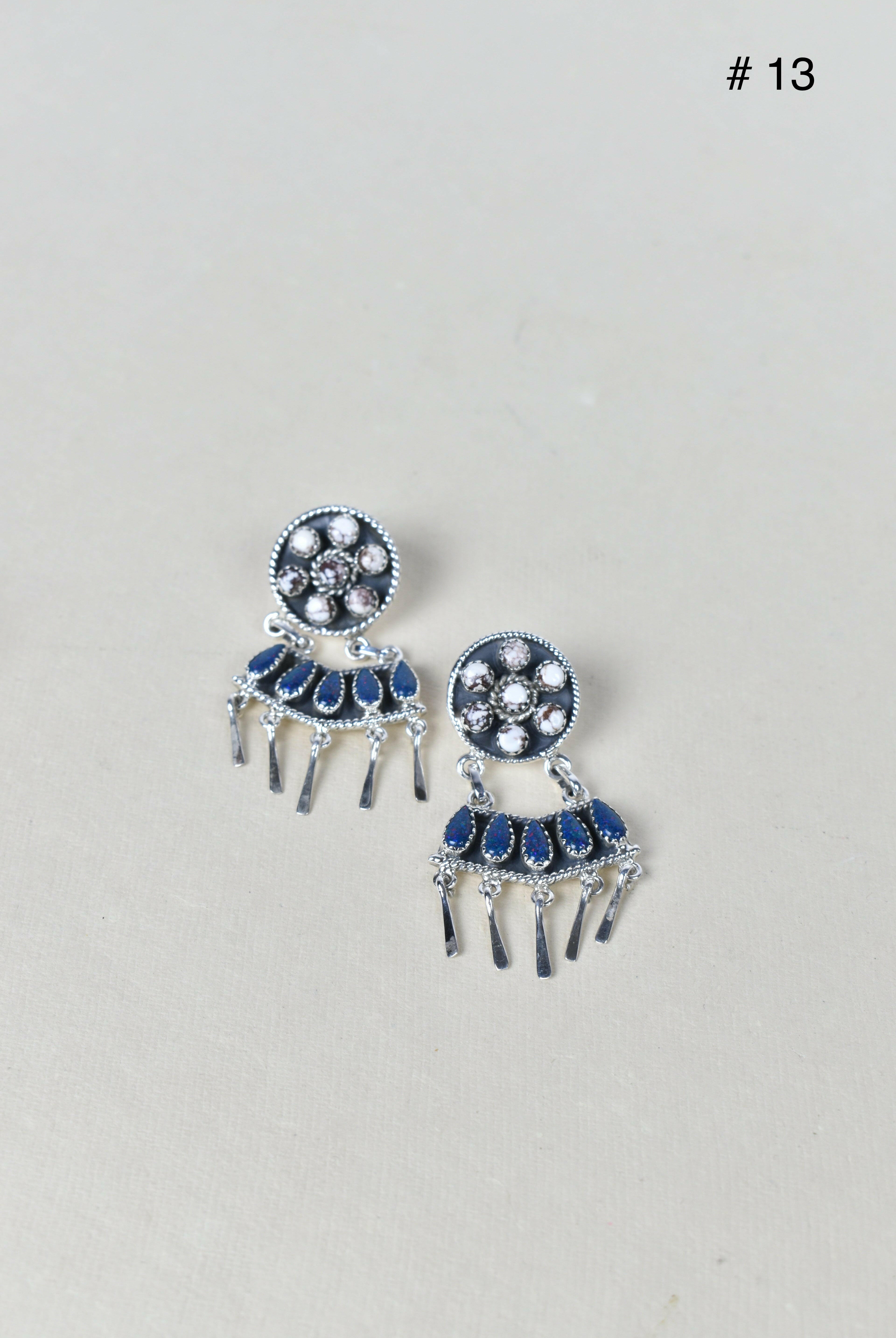 Give Em A Hand Jeweled Post Earrings-Stud Earrings-Krush Kandy, Women's Online Fashion Boutique Located in Phoenix, Arizona (Scottsdale Area)