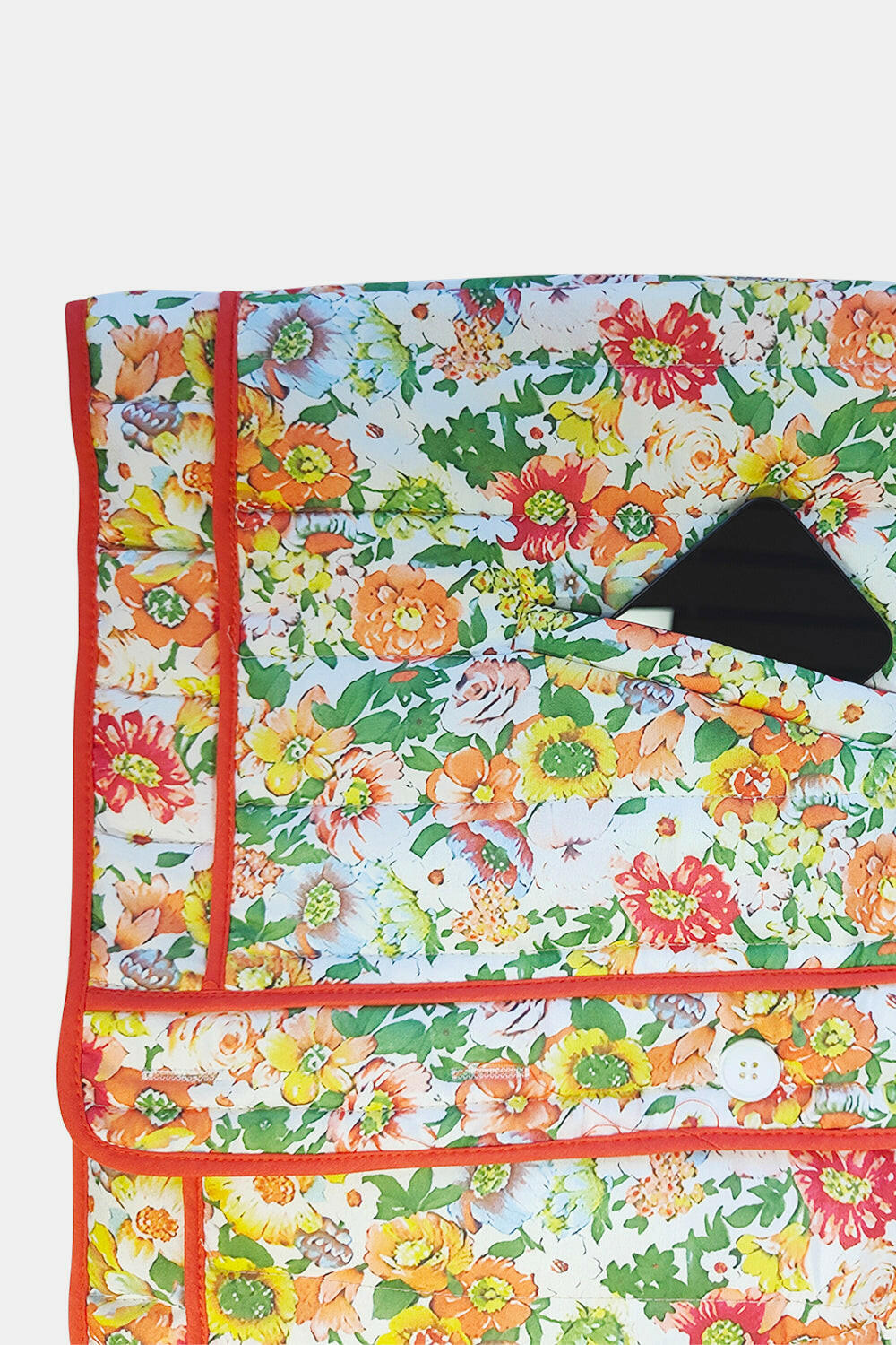 Floral Button Up Long Sleeve Winter Coat-Krush Kandy, Women's Online Fashion Boutique Located in Phoenix, Arizona (Scottsdale Area)