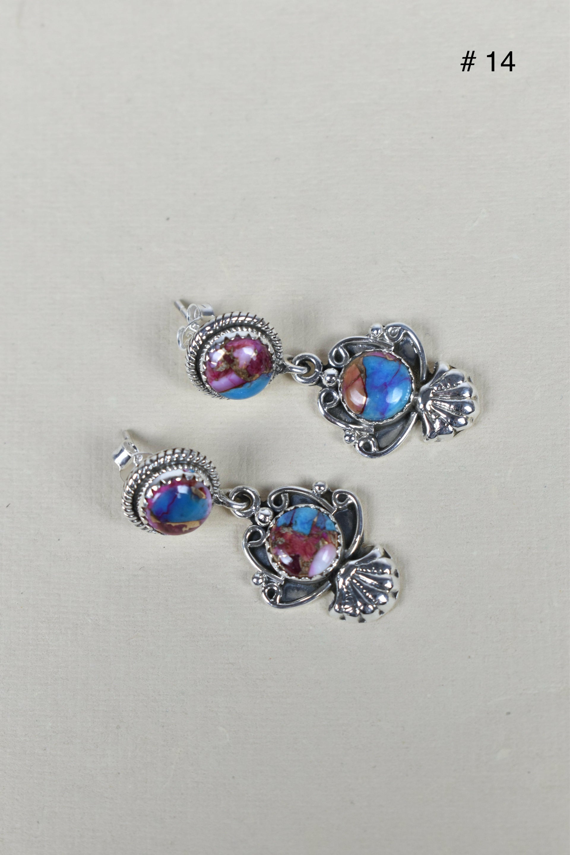 Flounder Fun Earrings-Stud Earrings-Krush Kandy, Women's Online Fashion Boutique Located in Phoenix, Arizona (Scottsdale Area)