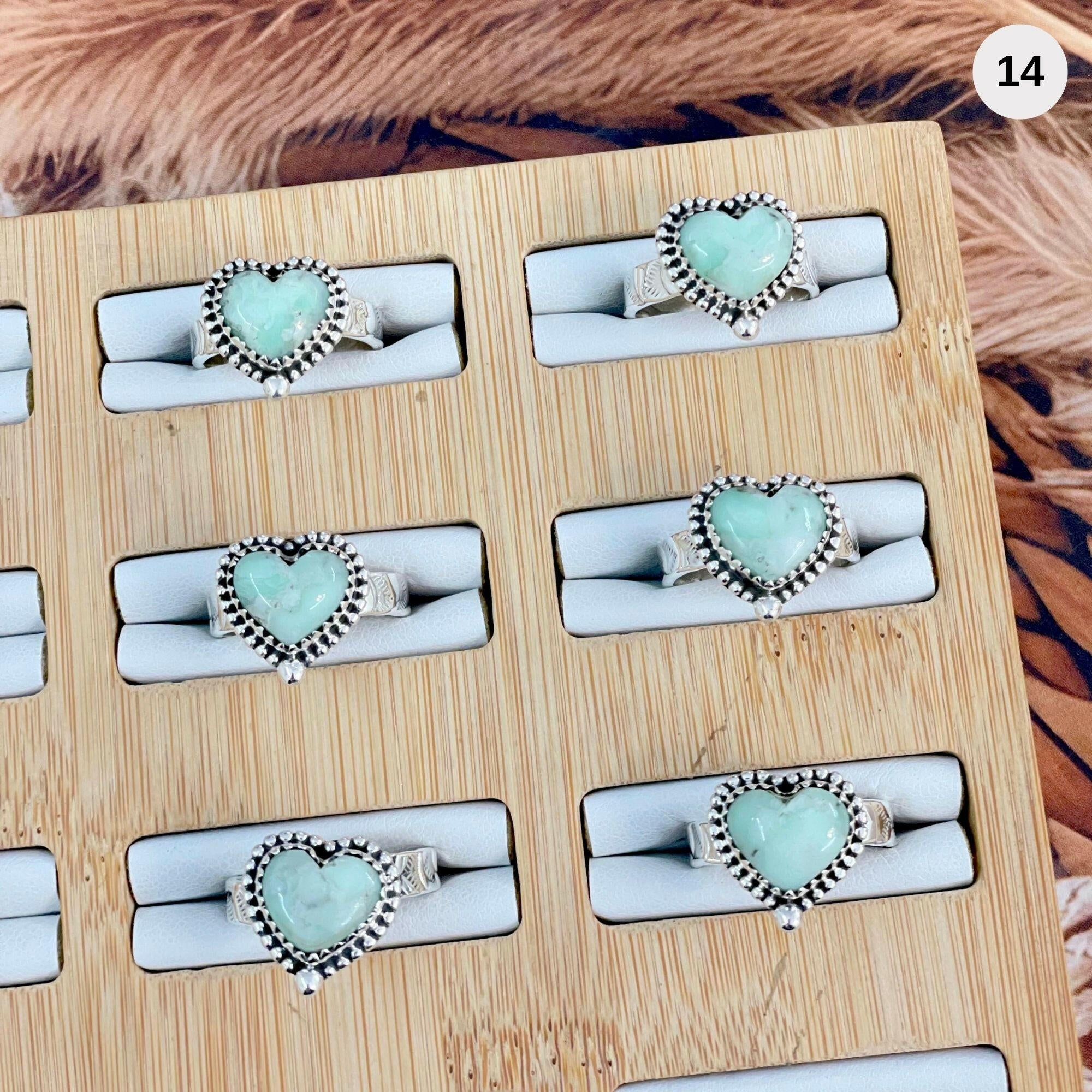 Little Heart Slab Rings-Rings-Krush Kandy, Women's Online Fashion Boutique Located in Phoenix, Arizona (Scottsdale Area)