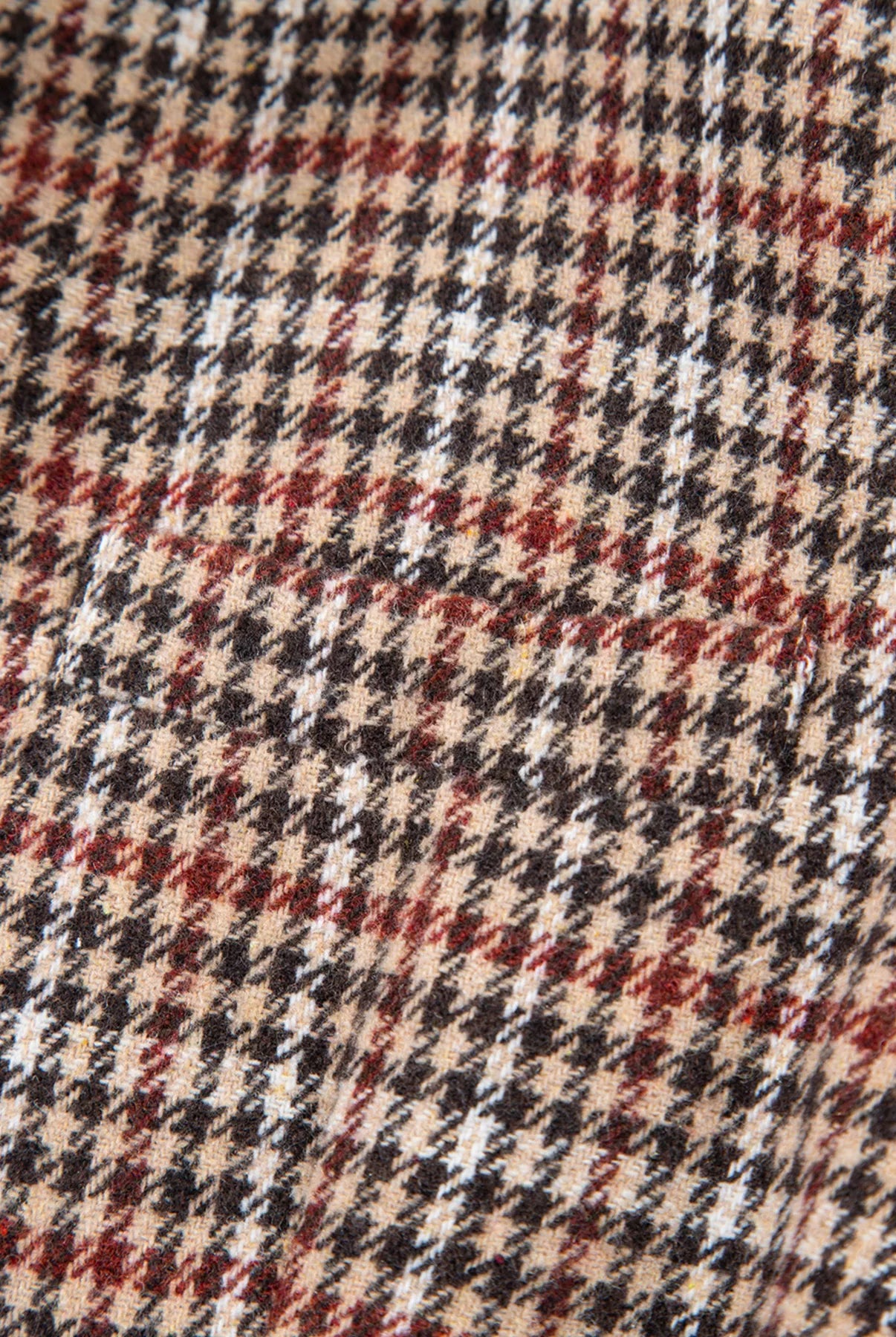 Houndstooth Lapel Collar Blazer-Blazers-Krush Kandy, Women's Online Fashion Boutique Located in Phoenix, Arizona (Scottsdale Area)