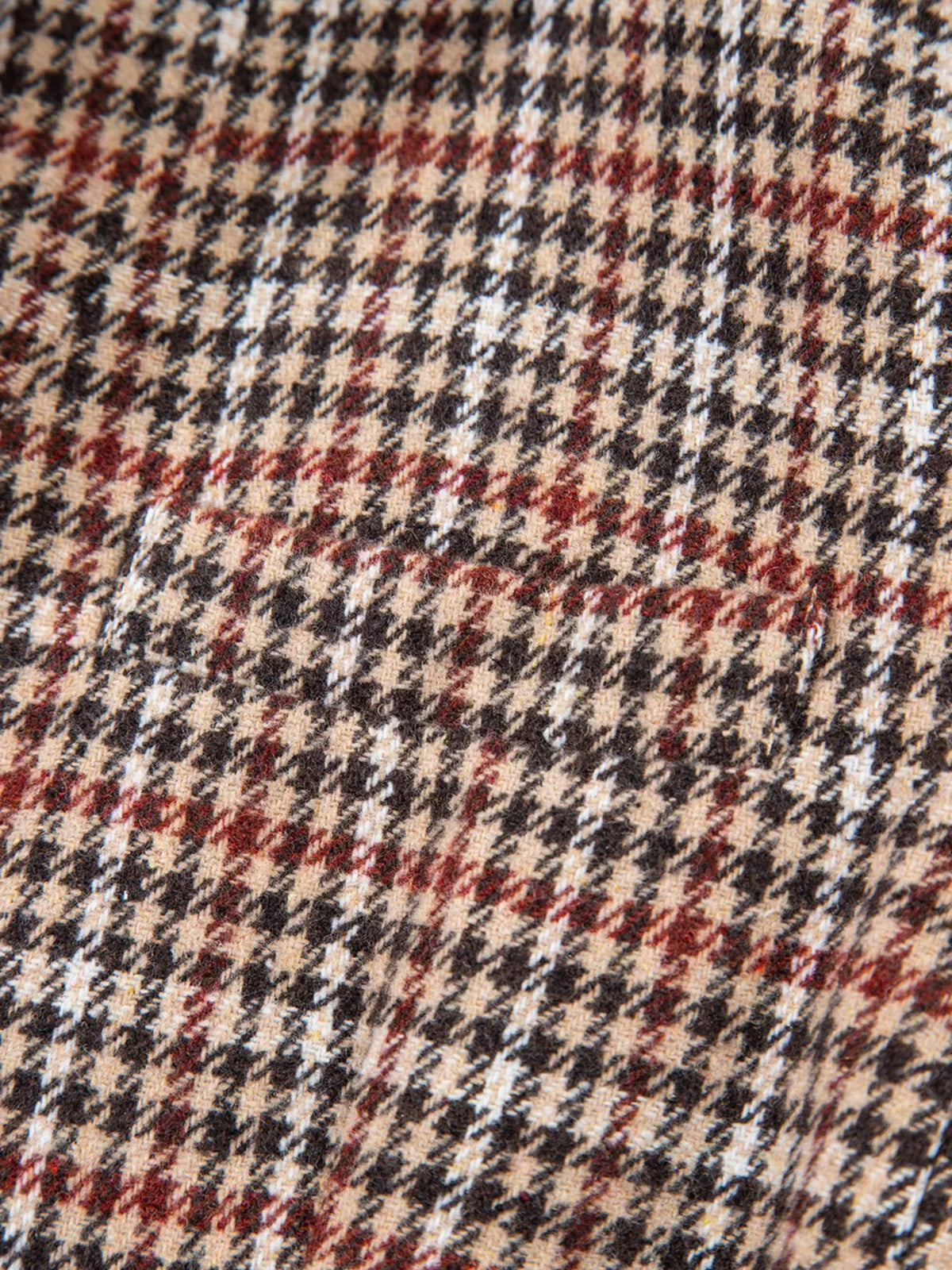 Houndstooth Lapel Collar Blazer-Blazers-Krush Kandy, Women's Online Fashion Boutique Located in Phoenix, Arizona (Scottsdale Area)