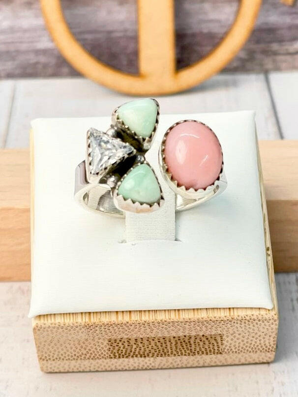 Perfect Trio Floating Ring-Rings-Krush Kandy, Women's Online Fashion Boutique Located in Phoenix, Arizona (Scottsdale Area)