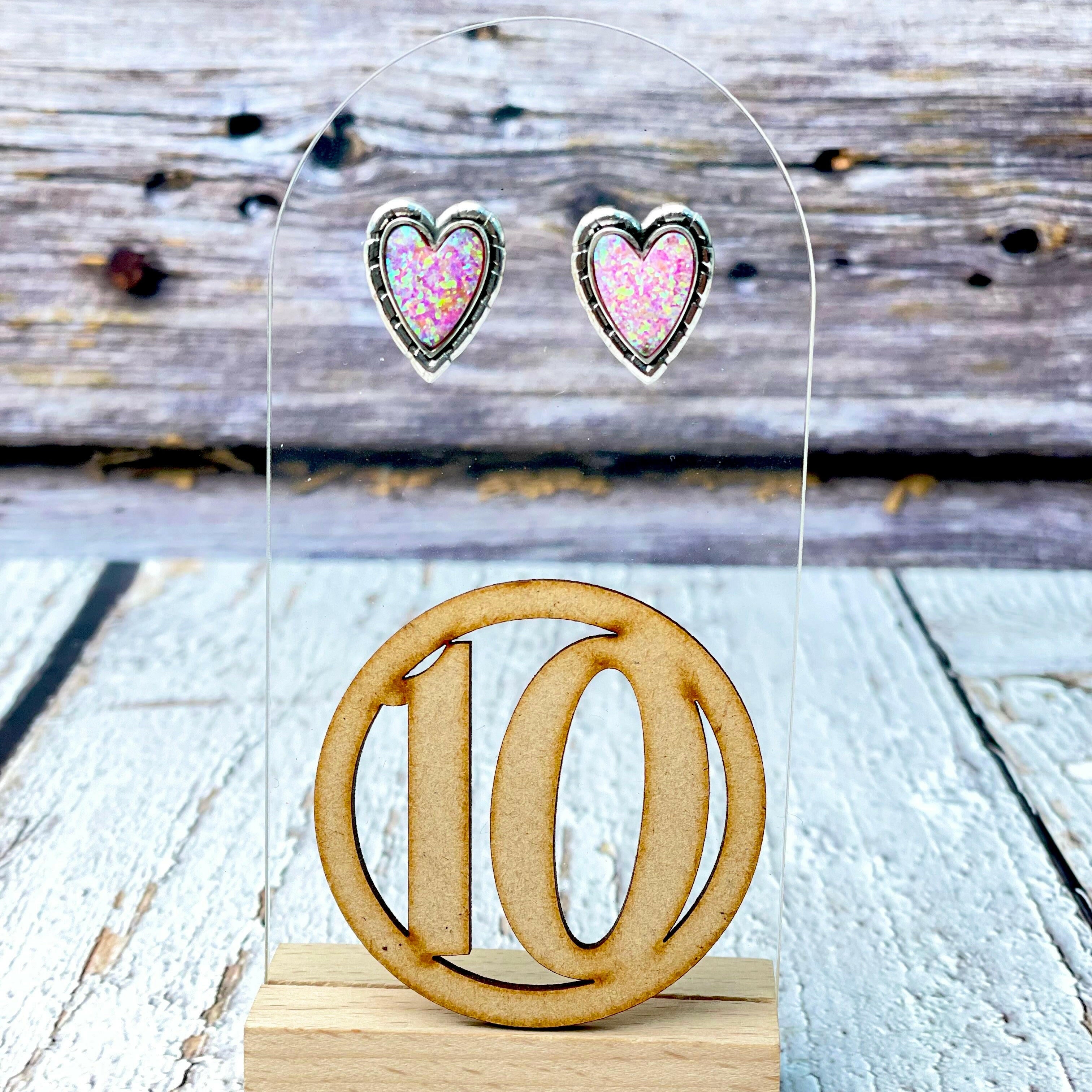 Love Is In The Air Heart Stud Earrings-Earrings-Krush Kandy, Women's Online Fashion Boutique Located in Phoenix, Arizona (Scottsdale Area)