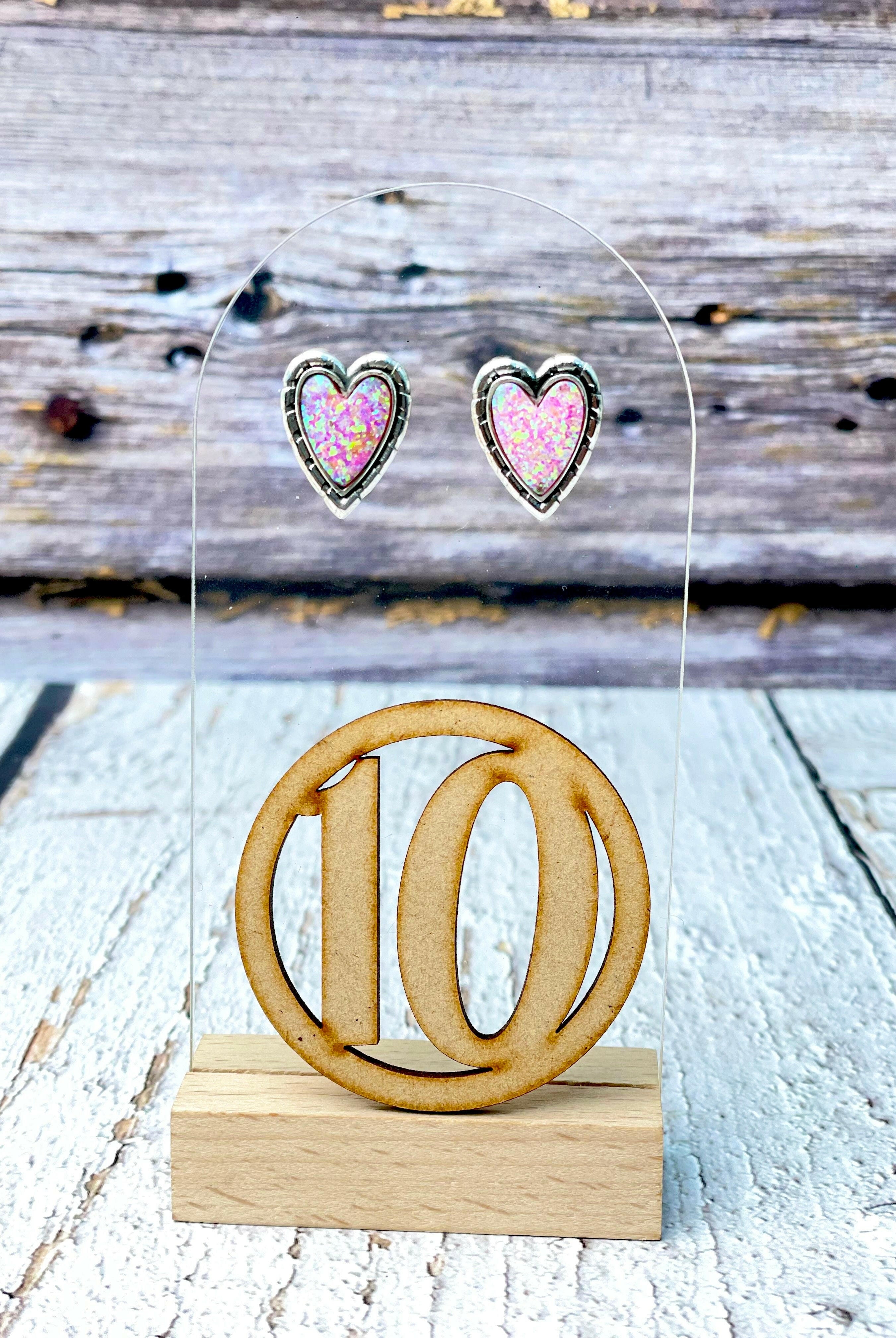 Love Is In The Air Heart Stud Earrings-Earrings-Krush Kandy, Women's Online Fashion Boutique Located in Phoenix, Arizona (Scottsdale Area)