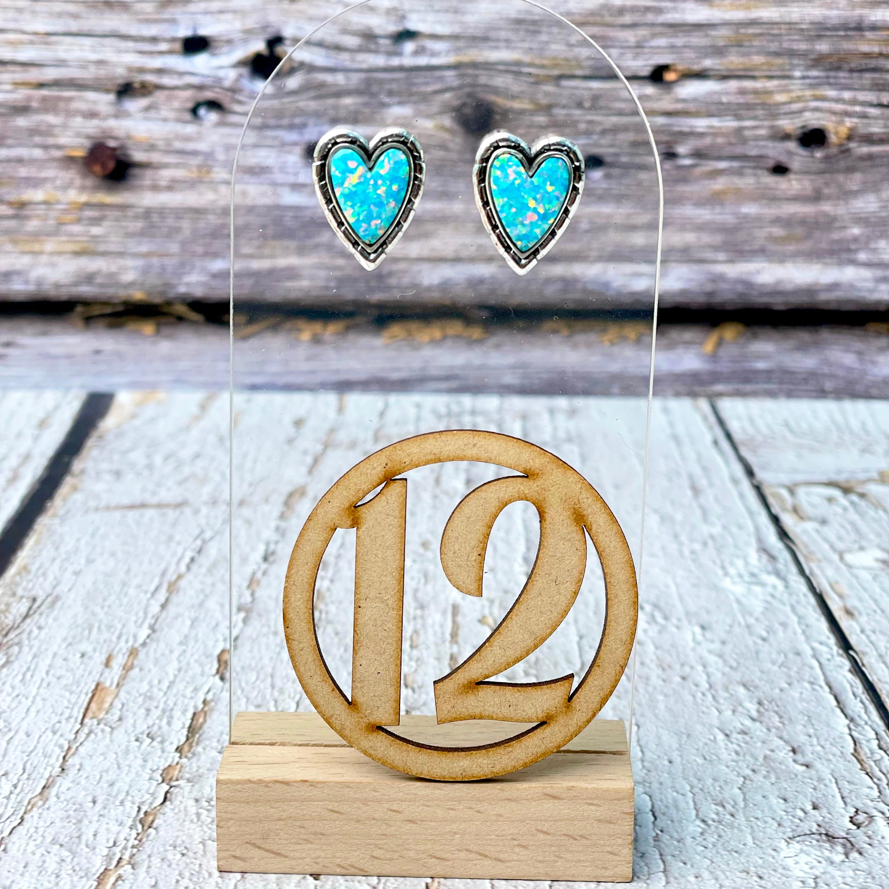 Love Is In The Air Heart Stud Earrings-Earrings-Krush Kandy, Women's Online Fashion Boutique Located in Phoenix, Arizona (Scottsdale Area)