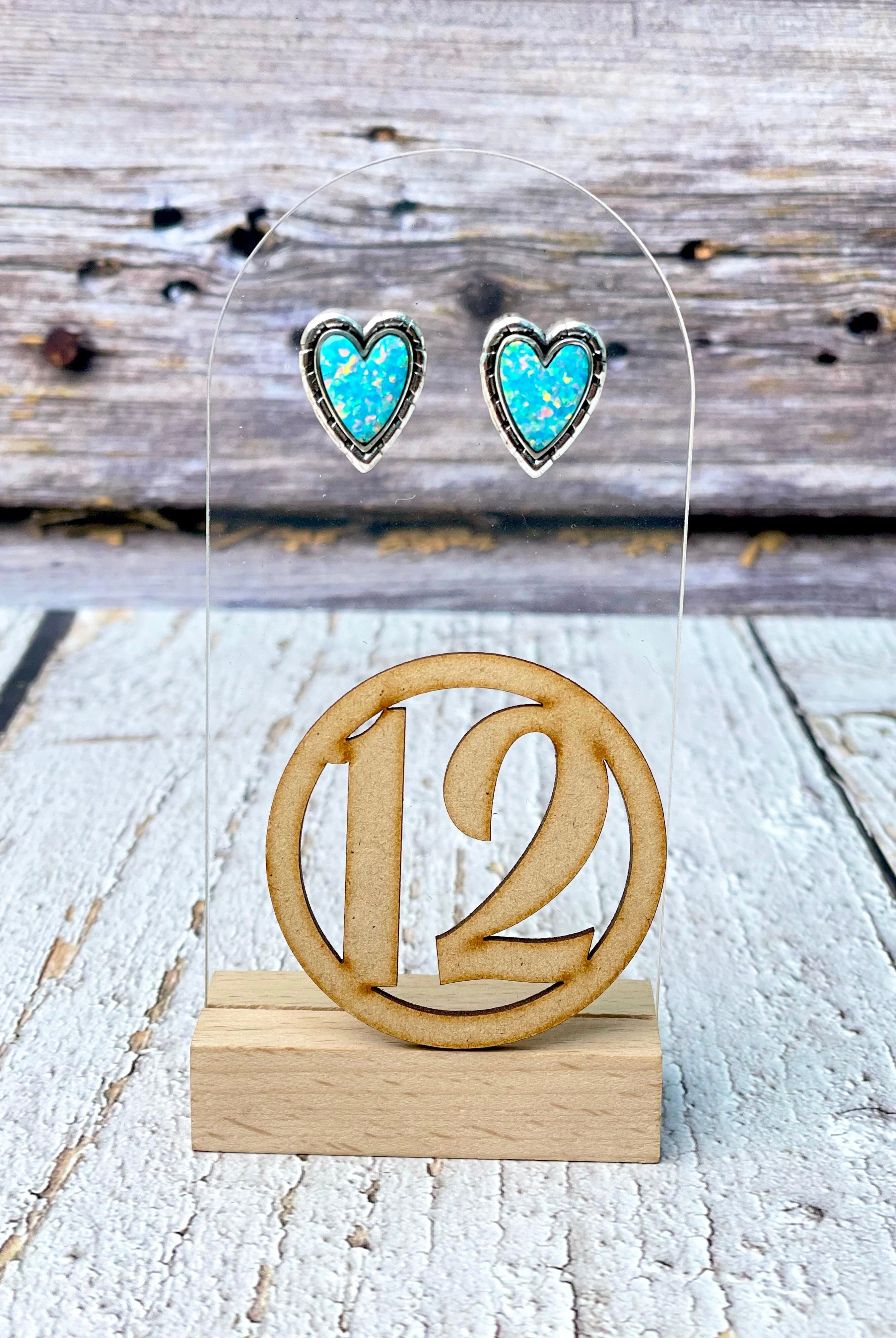 Love Is In The Air Heart Stud Earrings-Earrings-Krush Kandy, Women's Online Fashion Boutique Located in Phoenix, Arizona (Scottsdale Area)