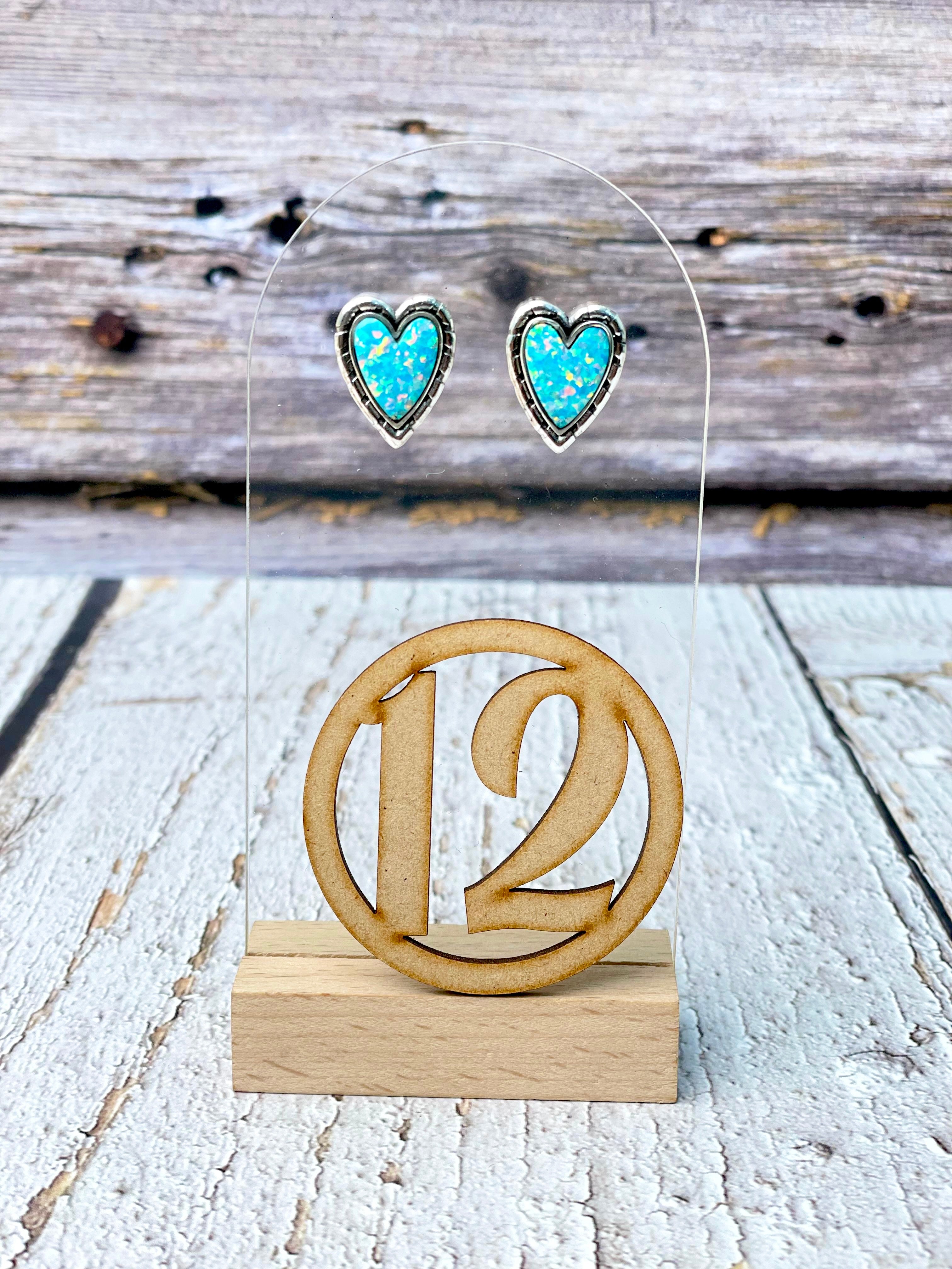 Love Is In The Air Heart Stud Earrings-Earrings-Krush Kandy, Women's Online Fashion Boutique Located in Phoenix, Arizona (Scottsdale Area)