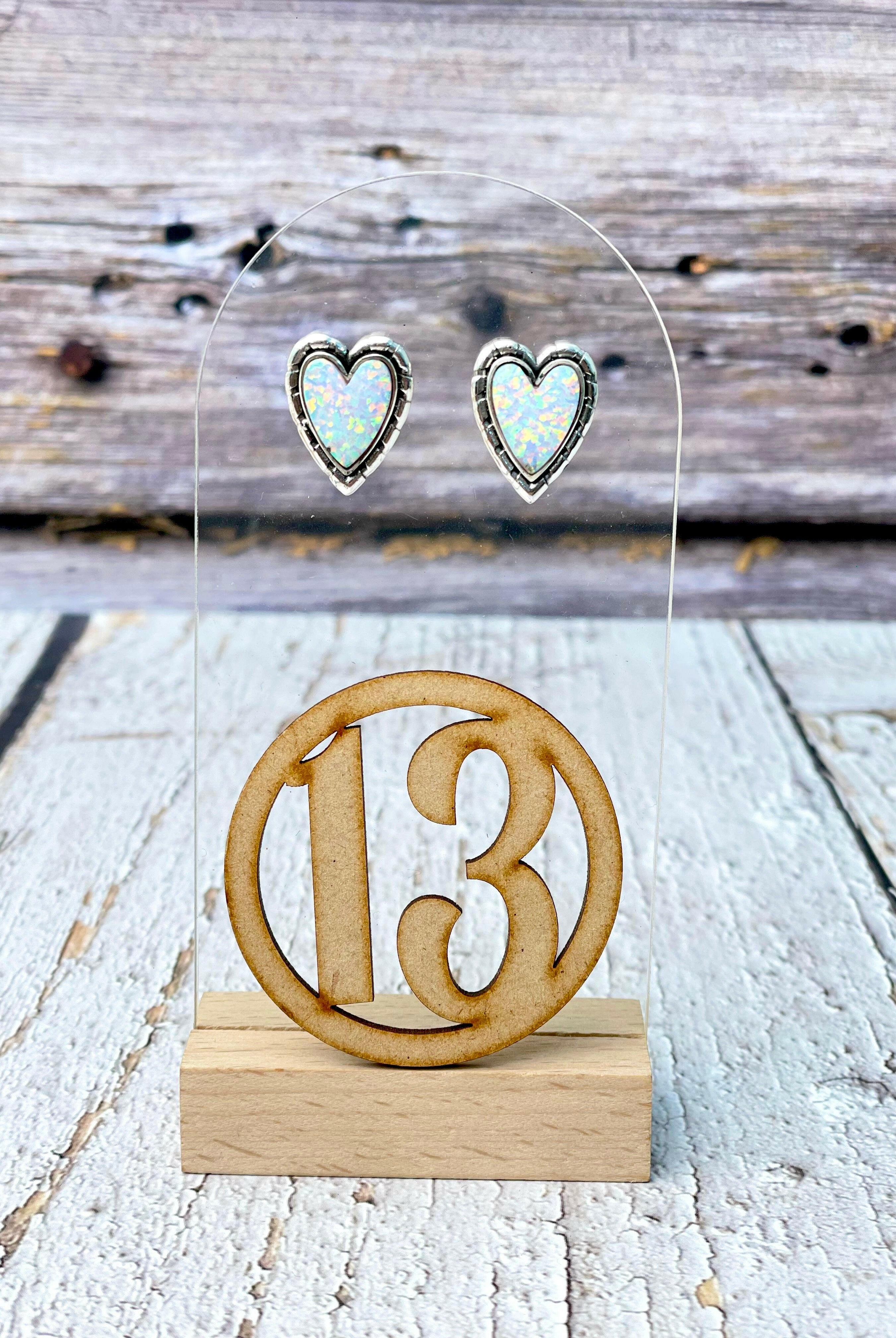 Love Is In The Air Heart Stud Earrings-Earrings-Krush Kandy, Women's Online Fashion Boutique Located in Phoenix, Arizona (Scottsdale Area)