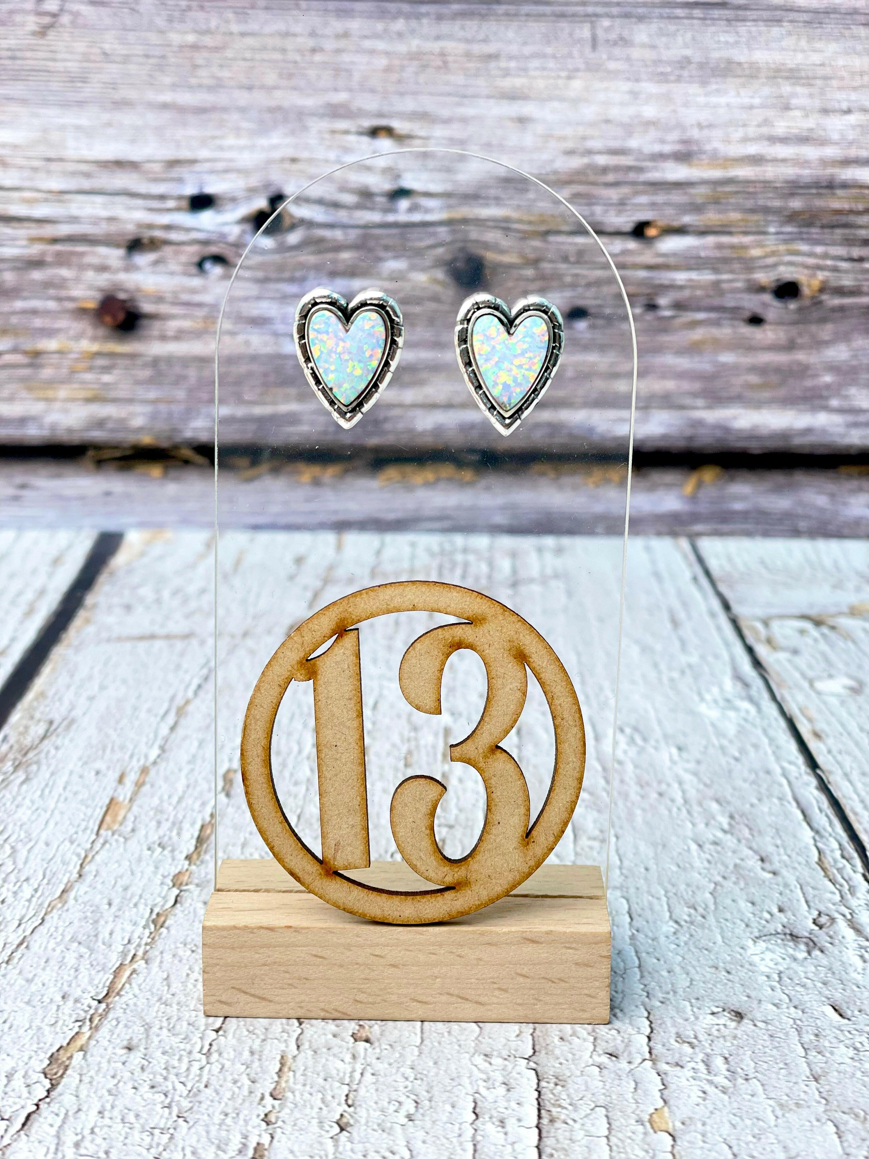 Love Is In The Air Heart Stud Earrings-Earrings-Krush Kandy, Women's Online Fashion Boutique Located in Phoenix, Arizona (Scottsdale Area)