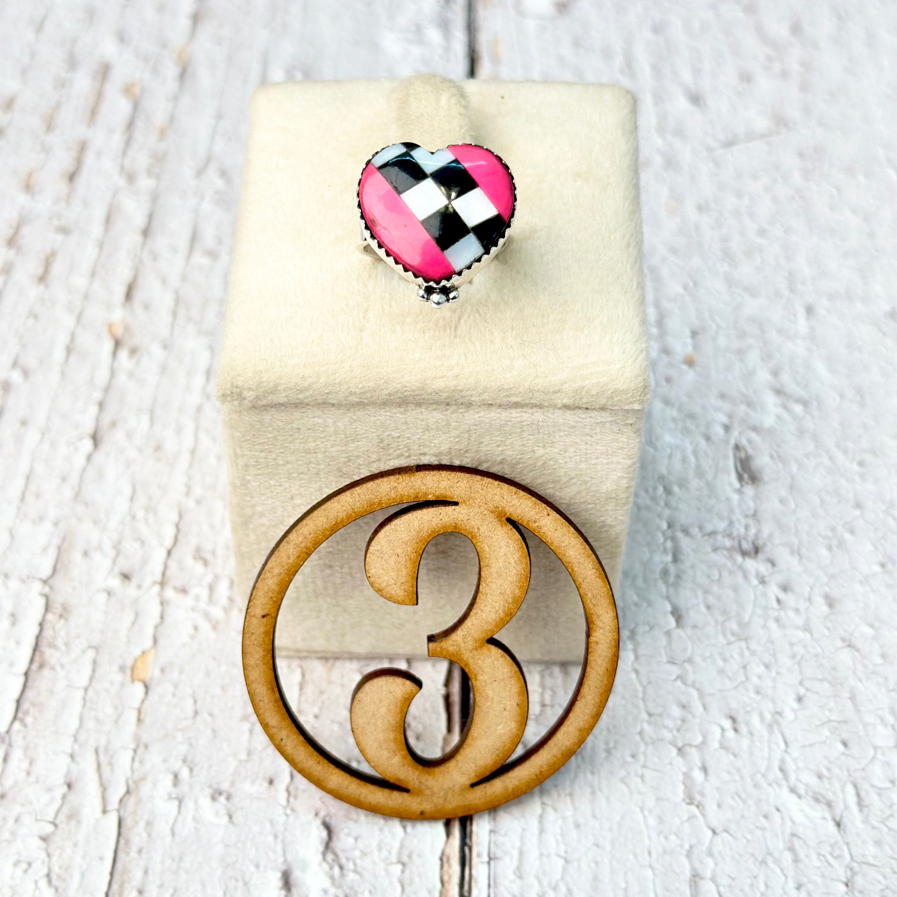 Kandy Stripe & Checkered Rings-Rings-Krush Kandy, Women's Online Fashion Boutique Located in Phoenix, Arizona (Scottsdale Area)