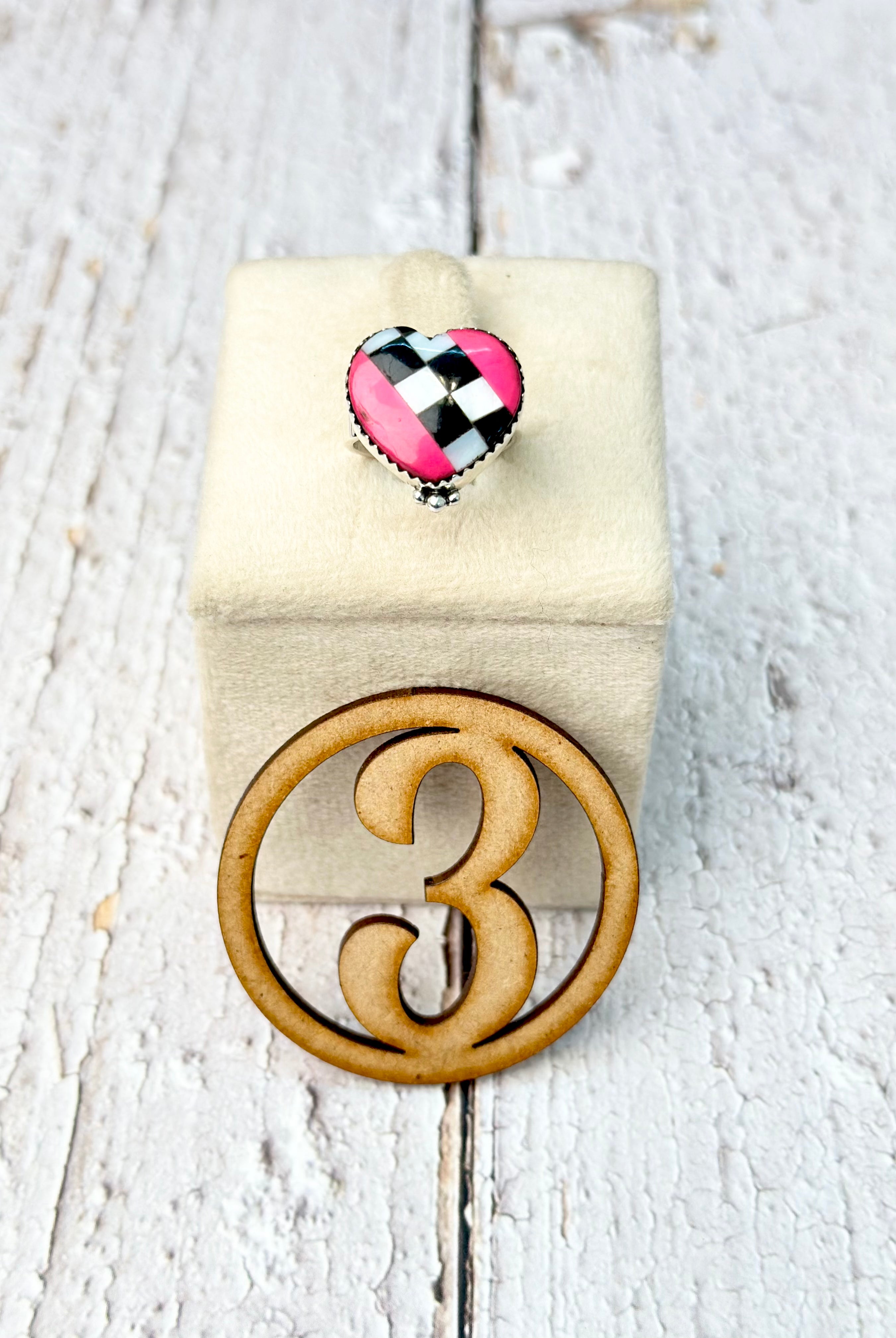 Kandy Stripe & Checkered Rings-Rings-Krush Kandy, Women's Online Fashion Boutique Located in Phoenix, Arizona (Scottsdale Area)