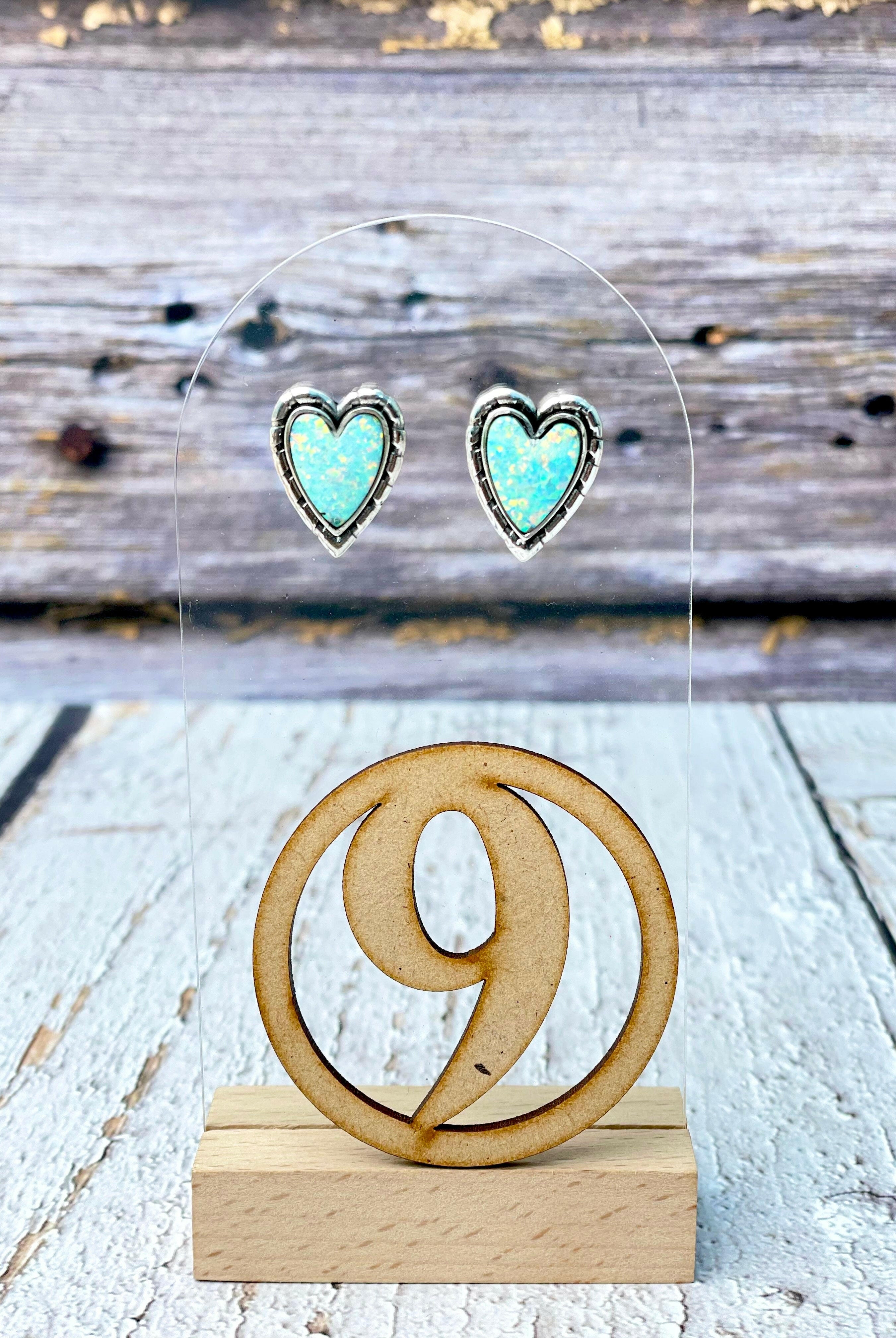 Love Is In The Air Heart Stud Earrings-Earrings-Krush Kandy, Women's Online Fashion Boutique Located in Phoenix, Arizona (Scottsdale Area)